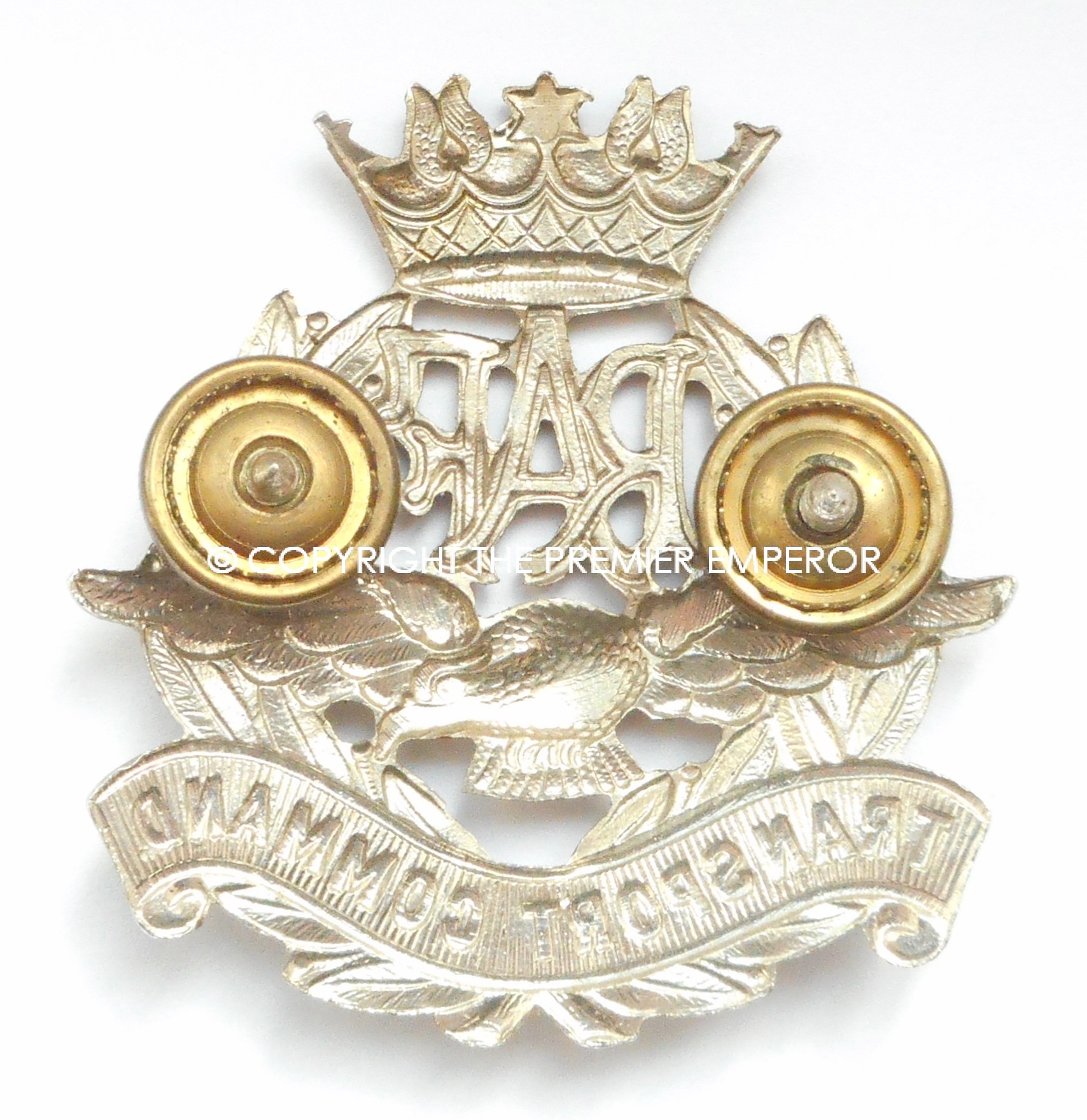 BRITISH RAF TRANSPORT COMMAND CAP BADGE WORLD WAR TWO. – Relic ...