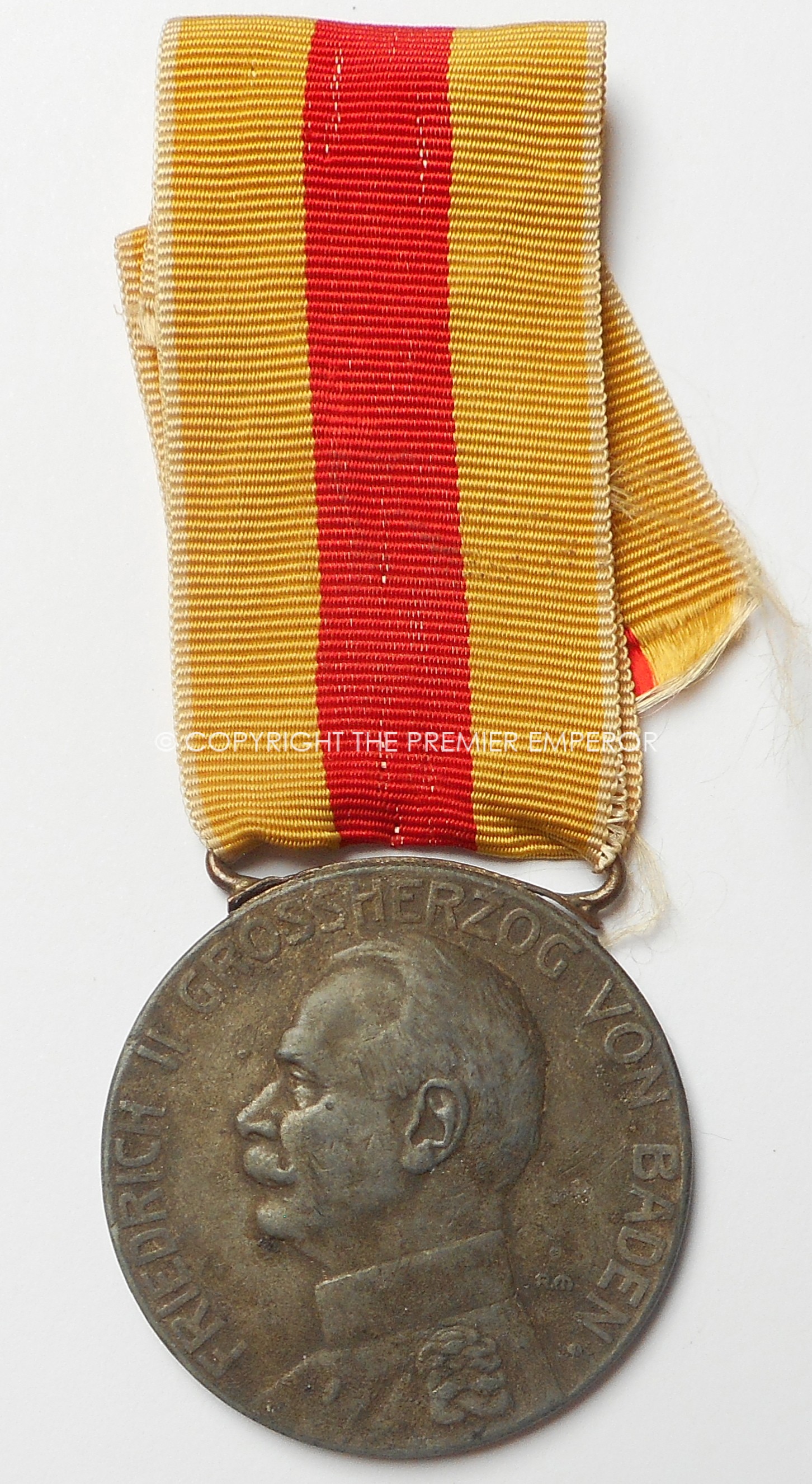 Baden Civil Merit medal Freidrich II.