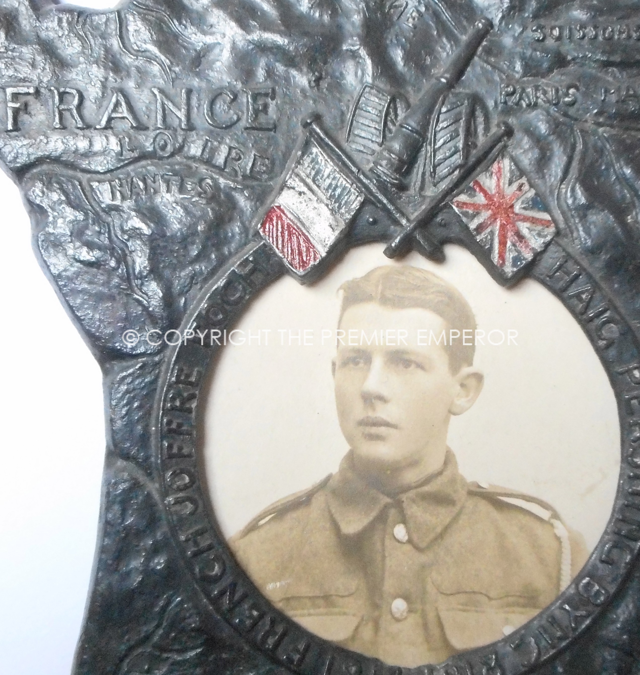 Great War Service frame 1914/18.Western Front.