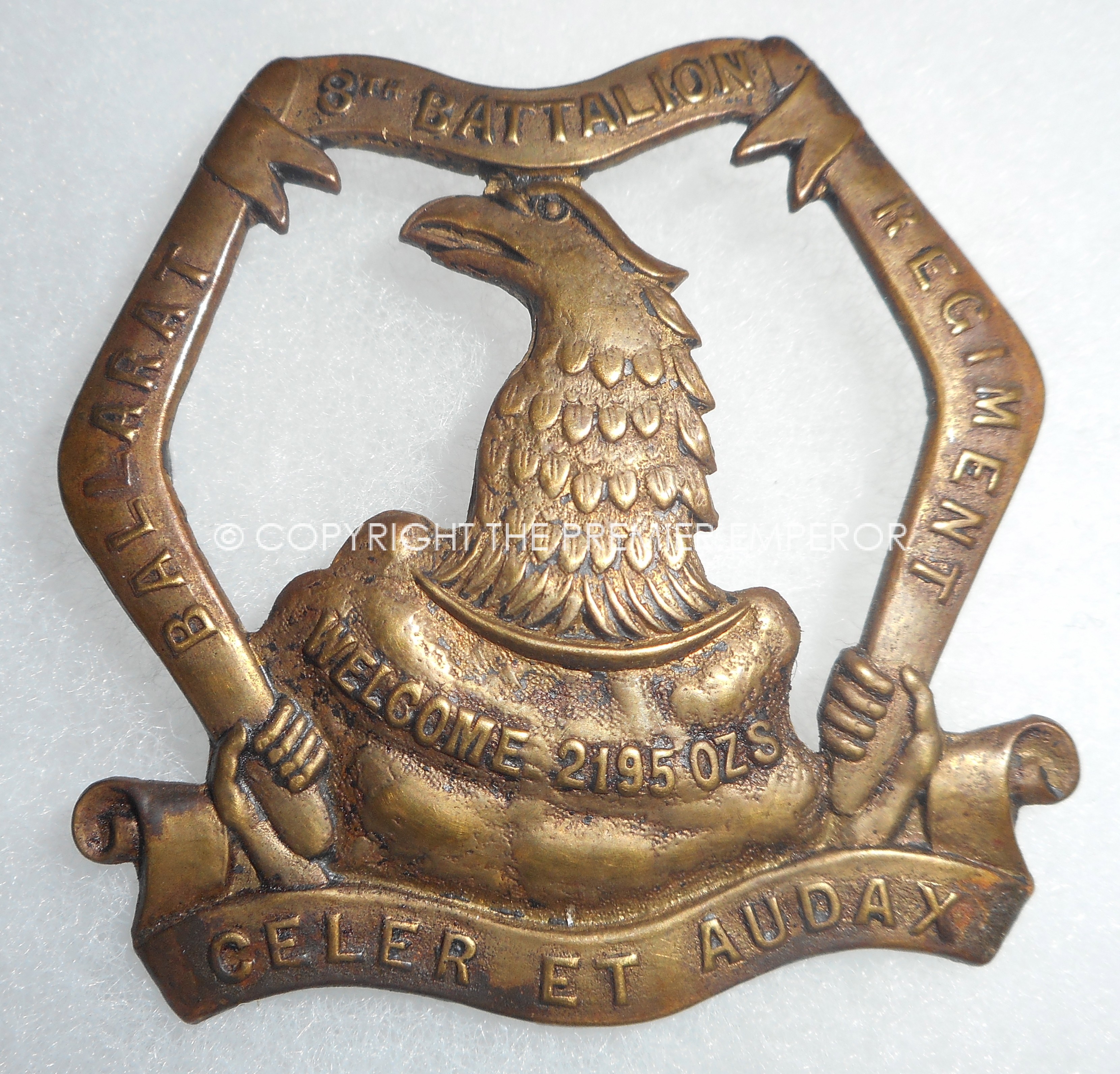 8th Batt. The Ballarat Regiment.Circa. 1930-42