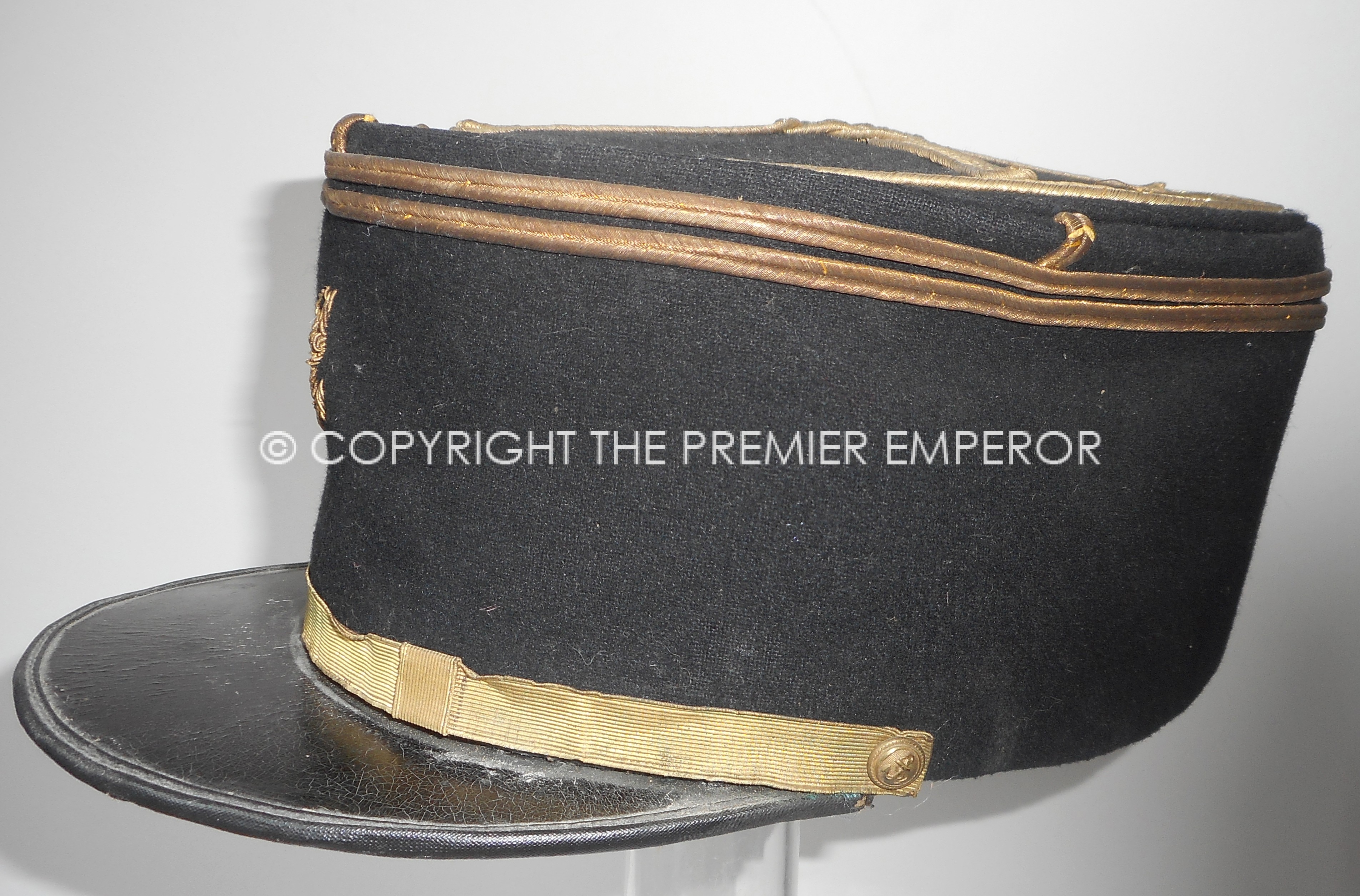 France. Lieutenant du Marines képi.Circa.1935