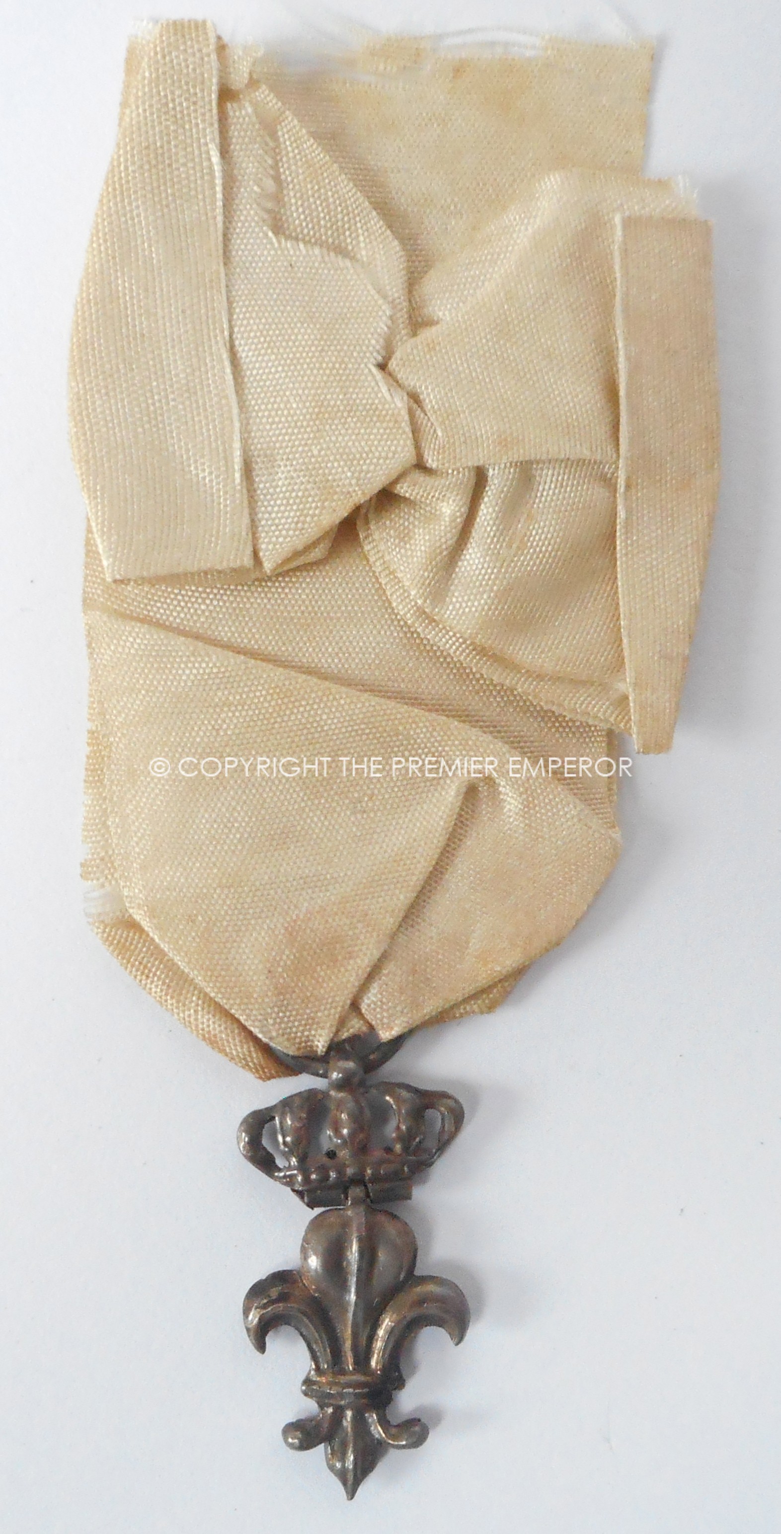French Order du Lys,1814 1with paperwork.