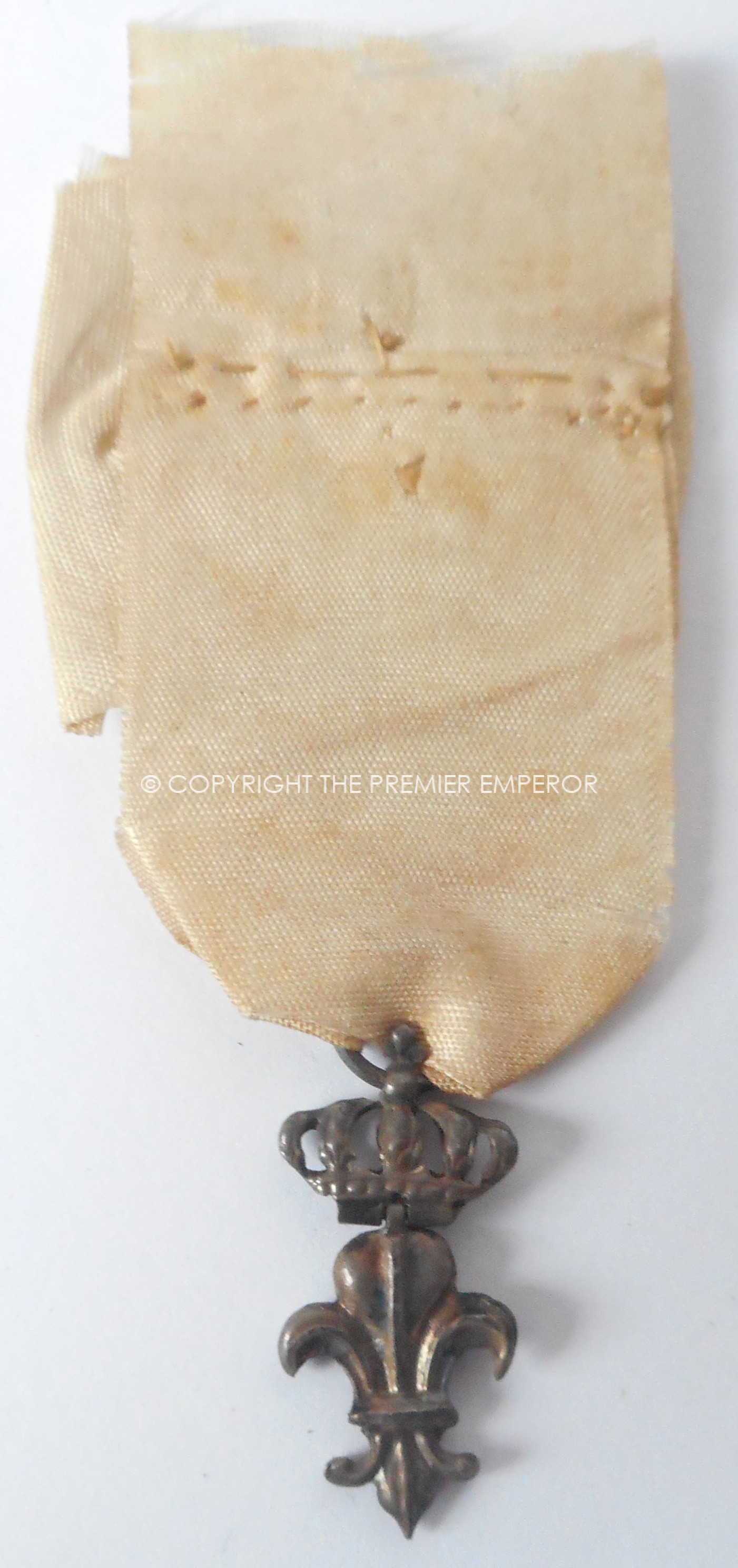 French Order du Lys,1814 1with paperwork.