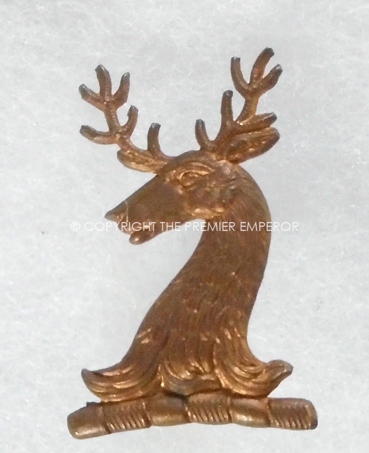 Canadian Militia. 35th Central Alberta Horse.Collar badge.