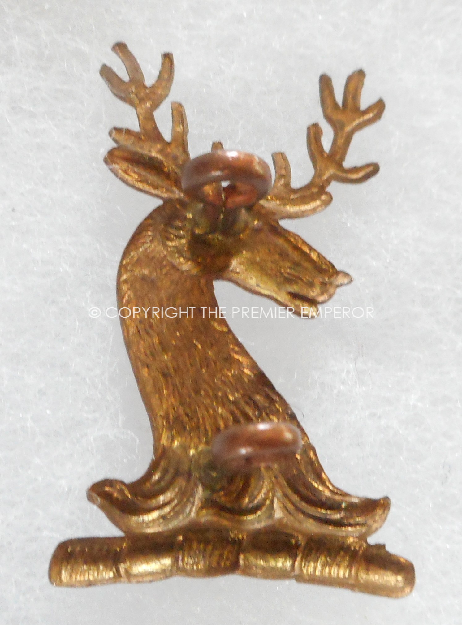 Canadian Militia. 35th Central Alberta Horse.Collar badge.