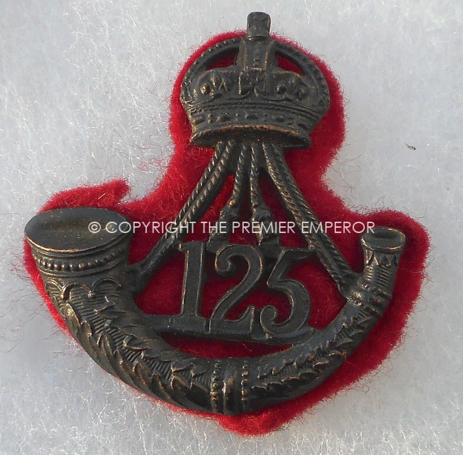 1914/18. 125th Napiers Rifles.