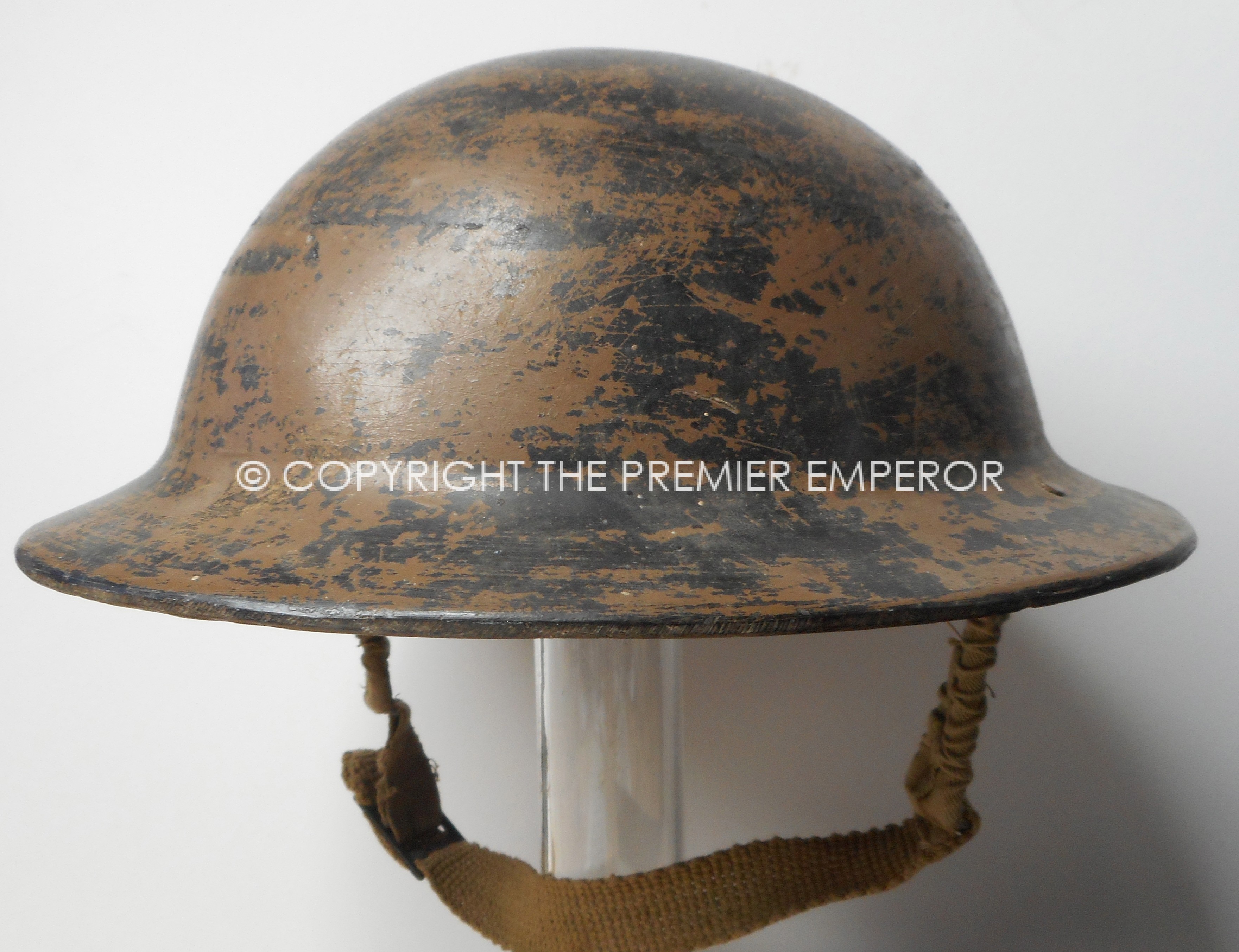 Bakelite(Plasfort) MKII British helmet Dated.1940