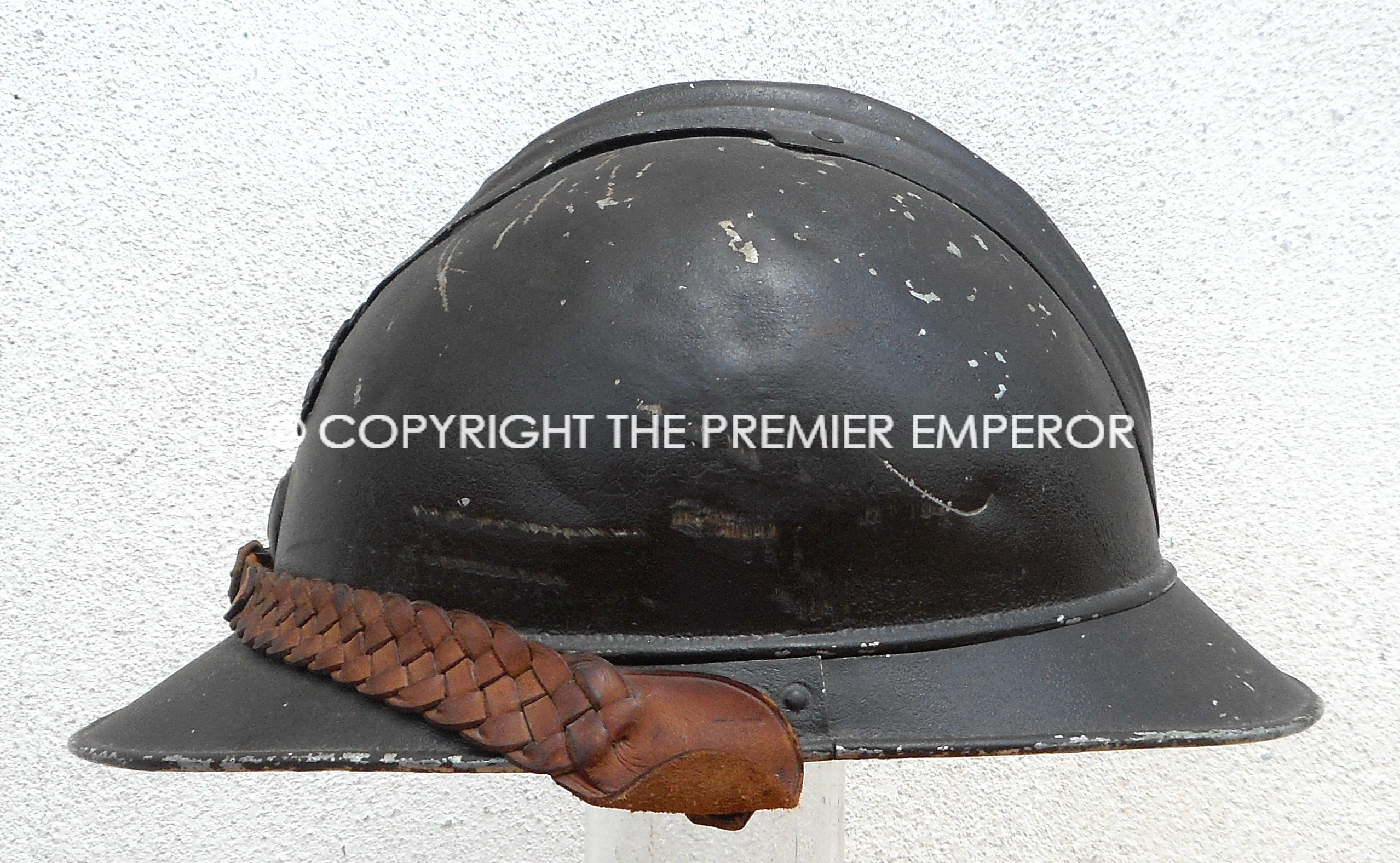 FRANCE. Rare Officers Aluminium Parade Adrian helmet.Infantry.