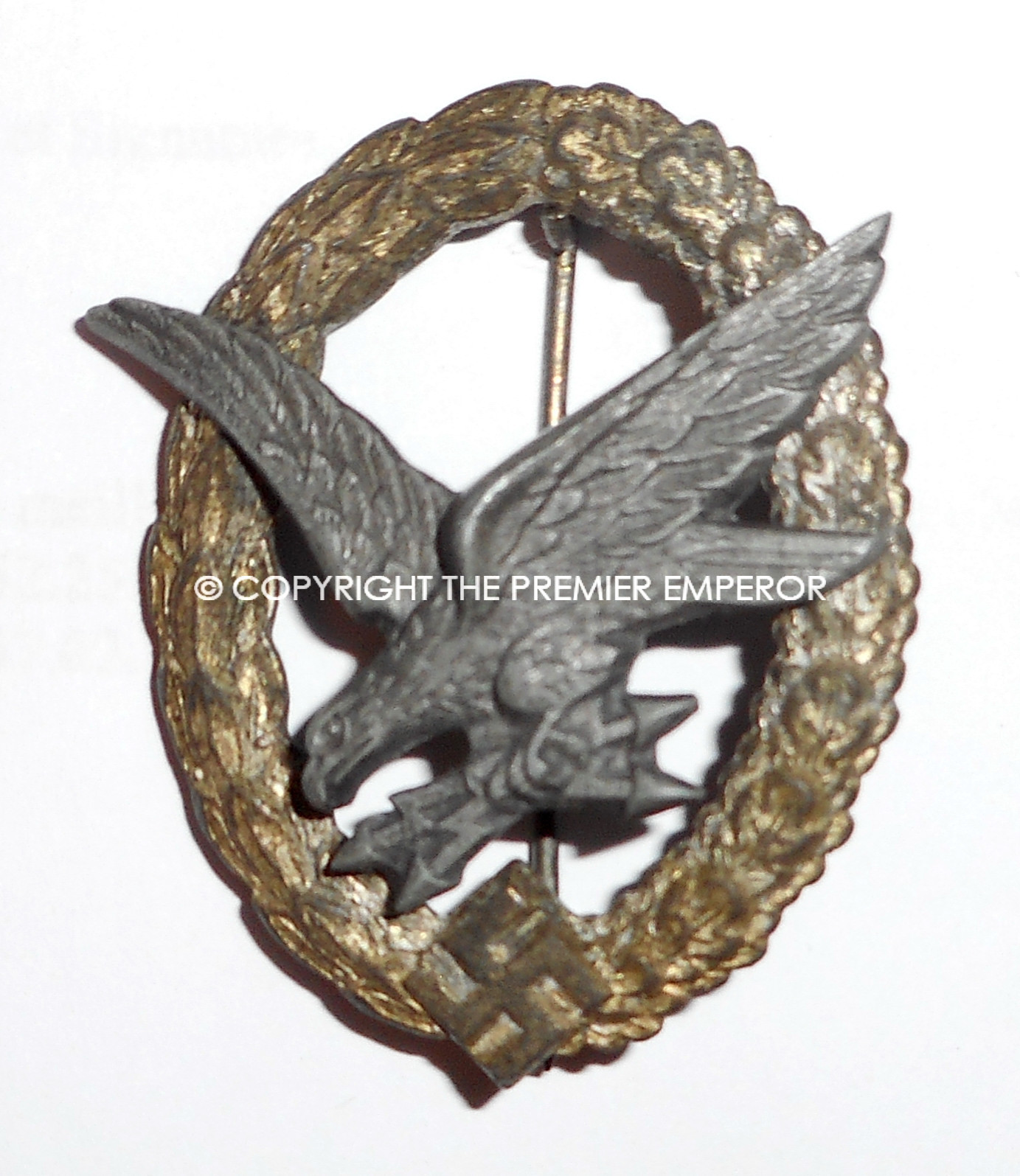 Luftwaffe Radio Operator/Air Gunners Award.1936-45. (Fliegerschutzenabzeichen fur Bordfunker).