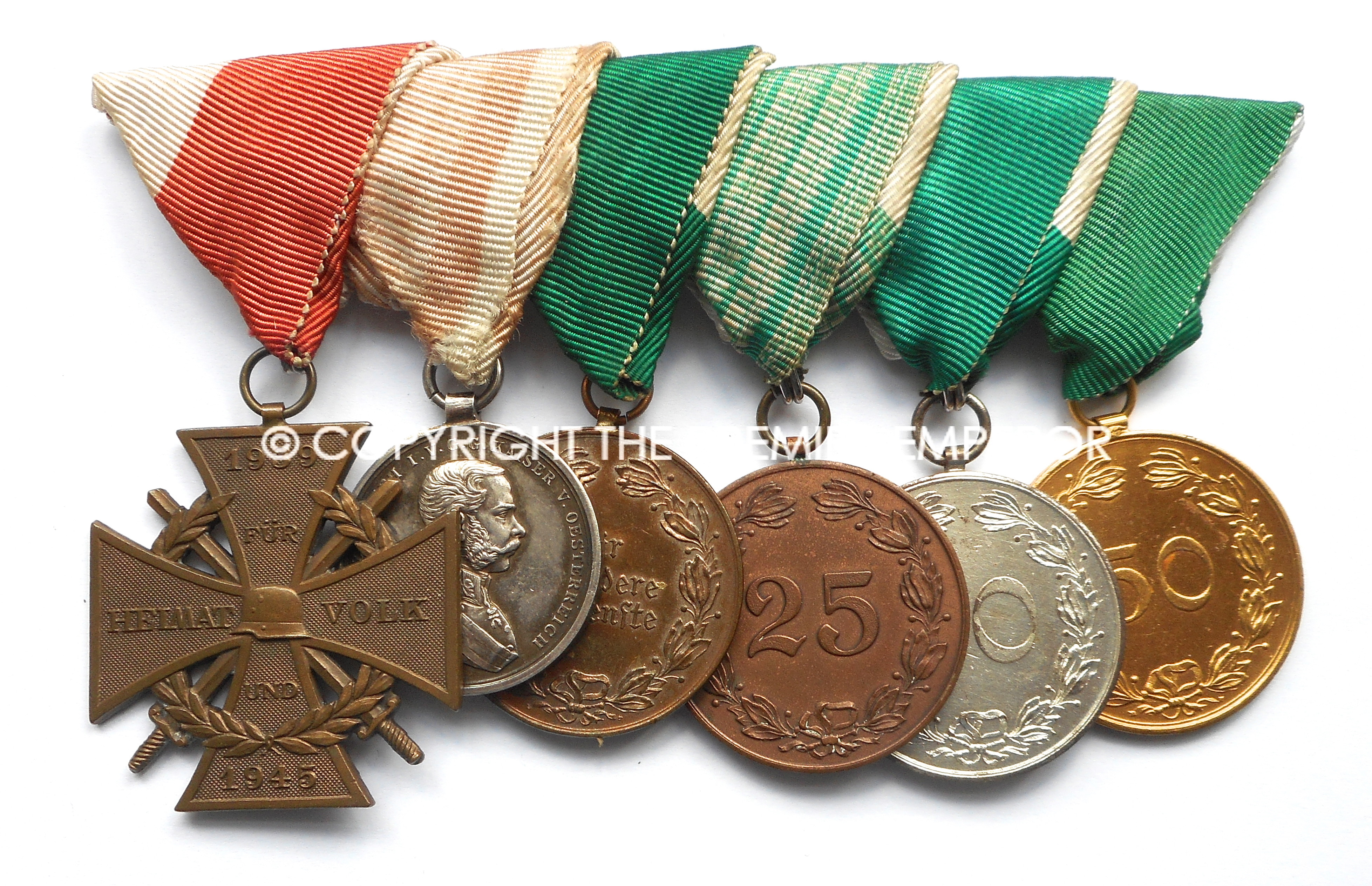 Austrian group of Six.East Tirol.Circa.1939/45
