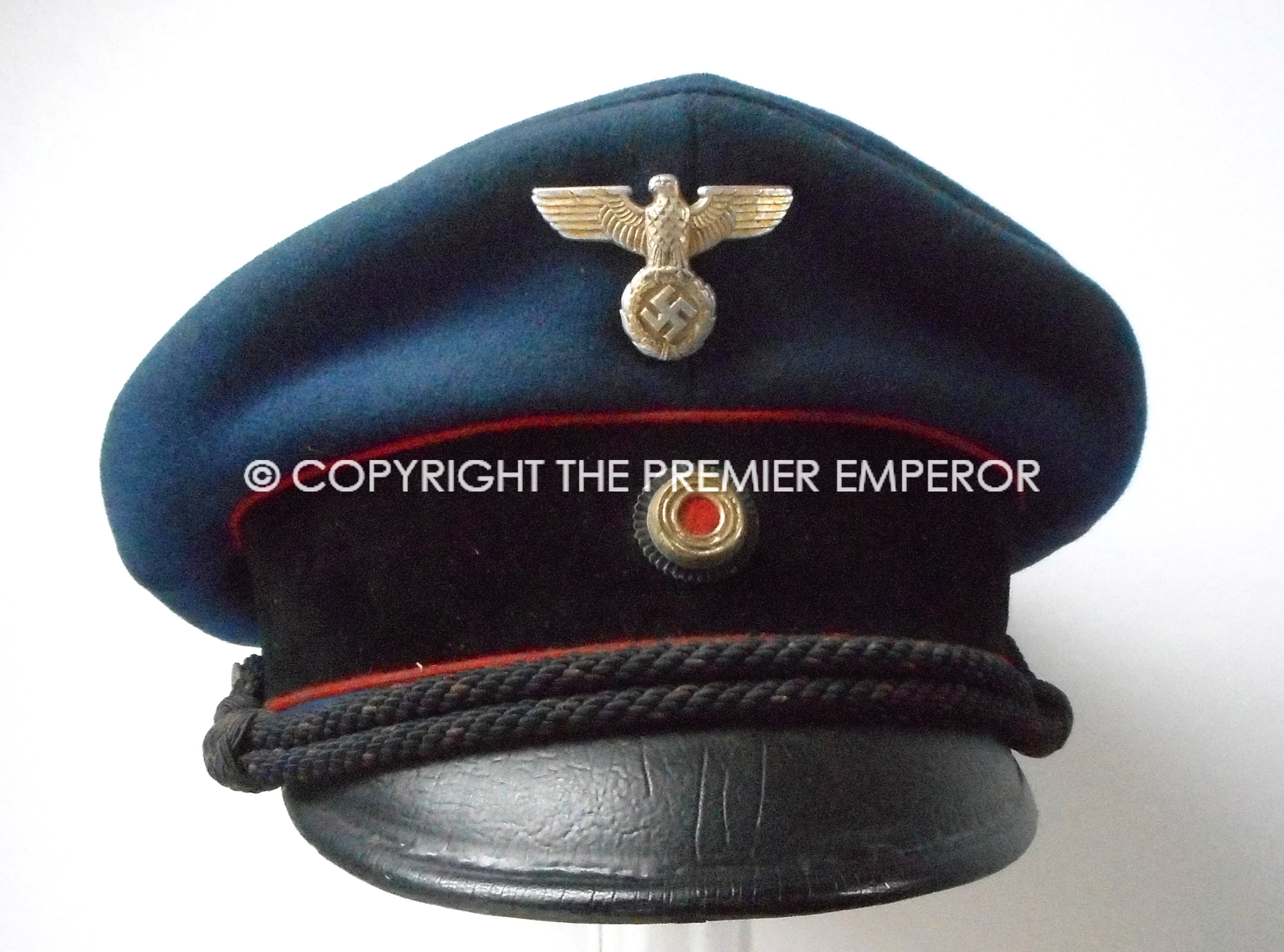 GERMAN State Railways Central Office workers peaked cap. Circa.1936/37