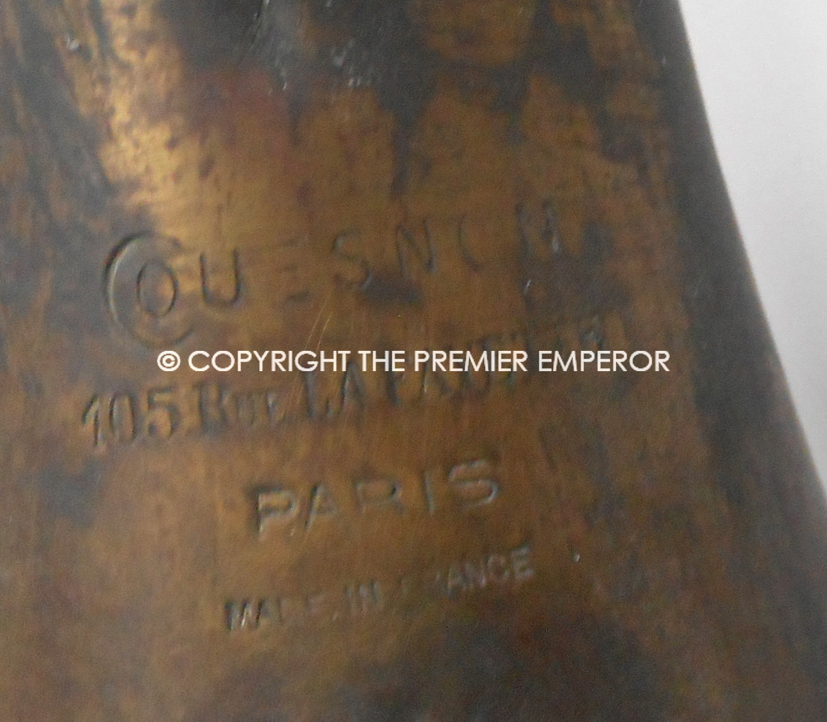 Great War French Infantrymans Bugle with cords. Circa.1914-1918