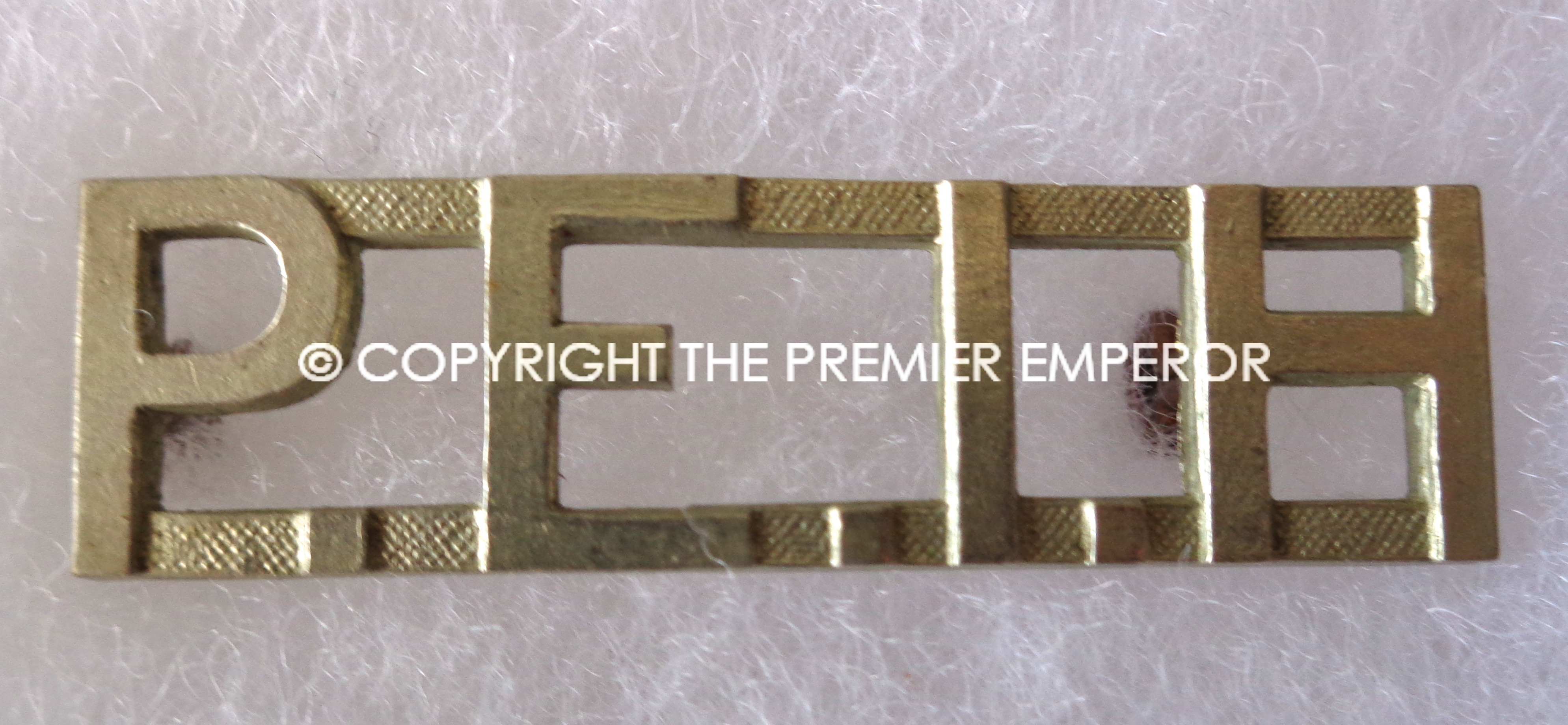 Canada. Prince Edward Island Highlanders shoulder title.