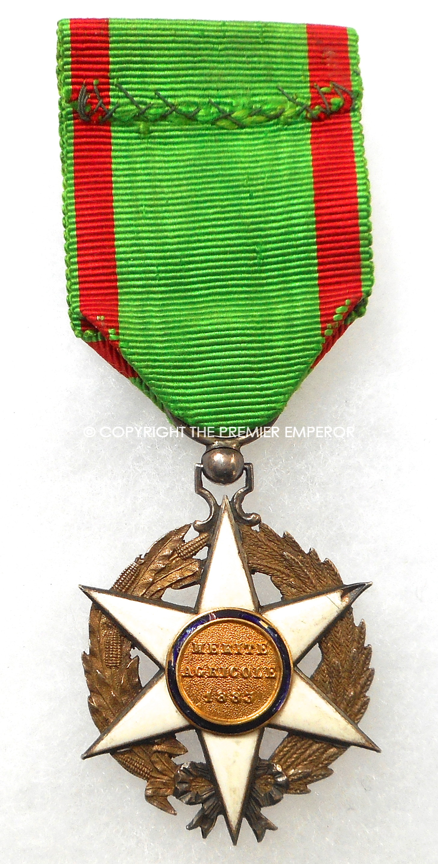 France. Order of Agricultural Merit,Knight.(Ordre de Merite Agricole,chevalier).