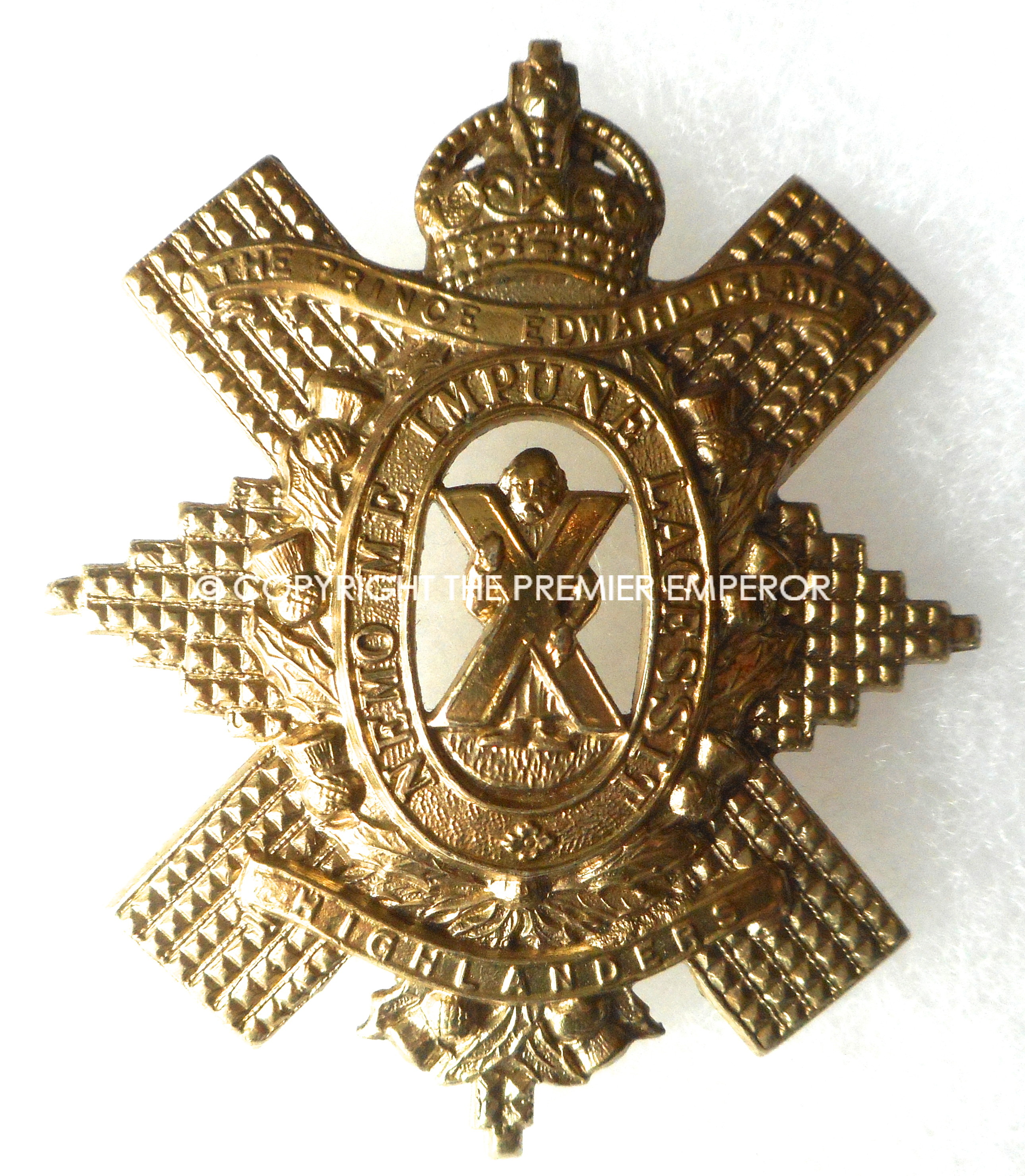 Canada. Prince Edward Island Highlanders cap badge.