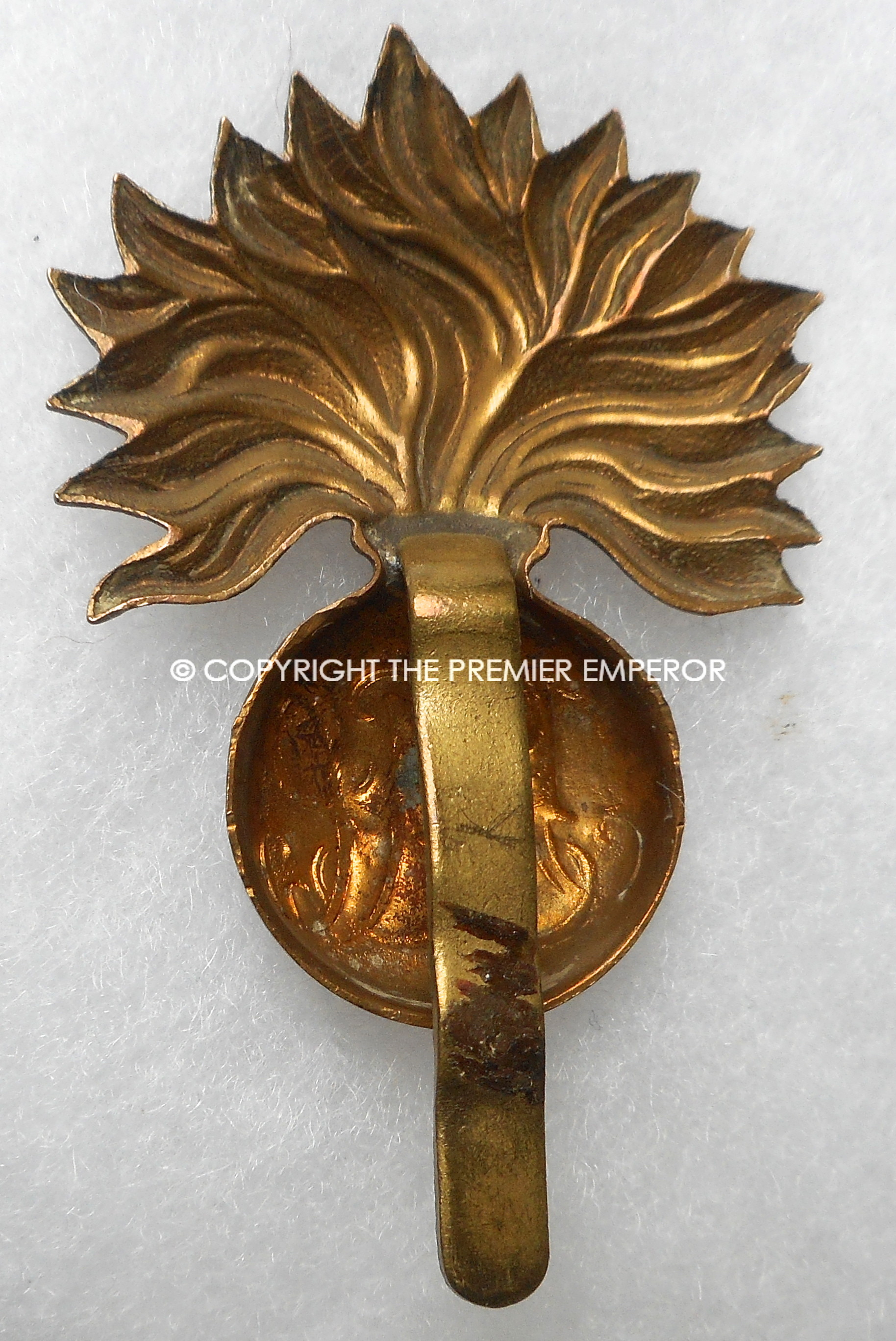 British Honourable Artillery Company (H.A.C.) grenade cap badge.