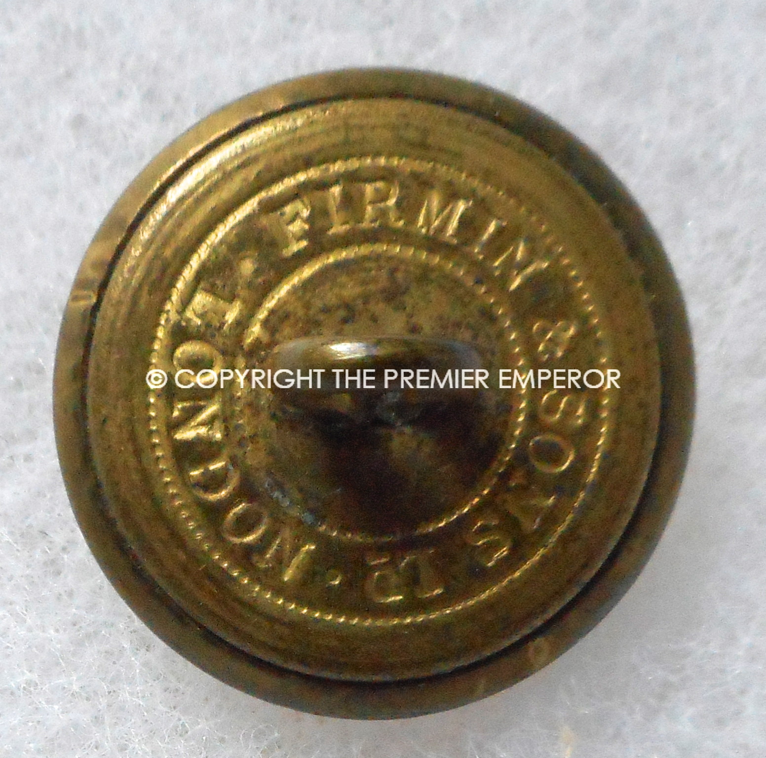 British The 2nd Life Guards tunic button.Large Size(1" dia approx.)Circa.1860-1902