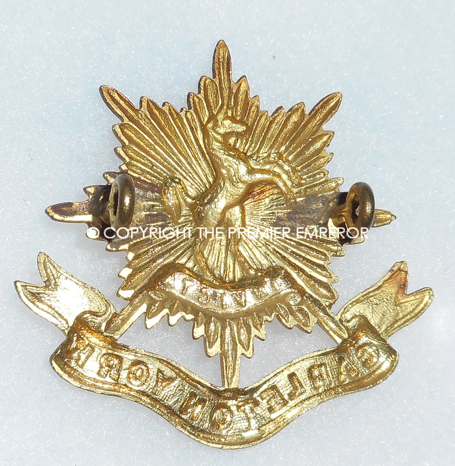 Canada. The Carlton & York Regiment cap badge.Circa.1939