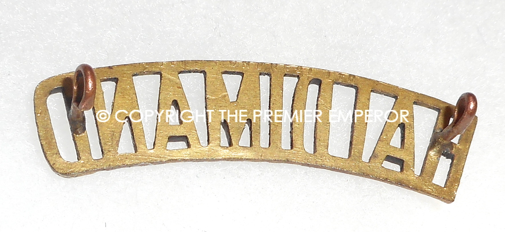 Canada. The Haldimand Rifles metal shoulder title.Circa.1928