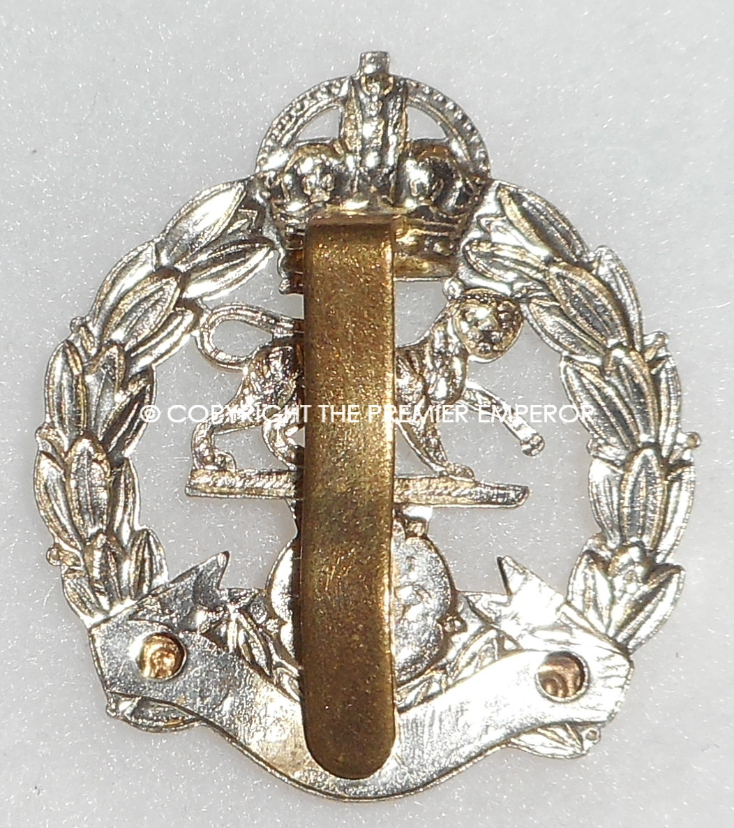 British. The Royal Hampshire Regiment cap badge.Circa.1949