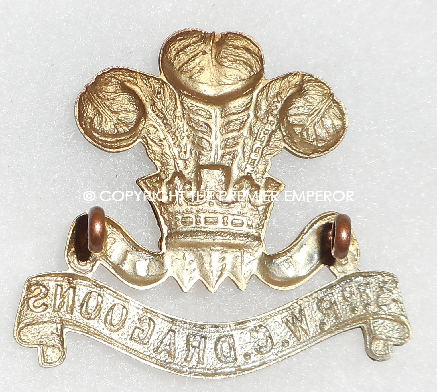 Canada. The 3rd Prince of Wales Canadian Dragoons cap badge. Circa.1931-36