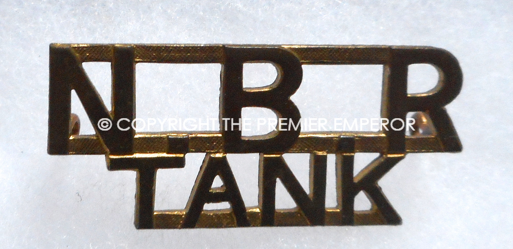 Canada. The New Brunswick Regiment(TANK) Circa.1939-1946 shoulder title.