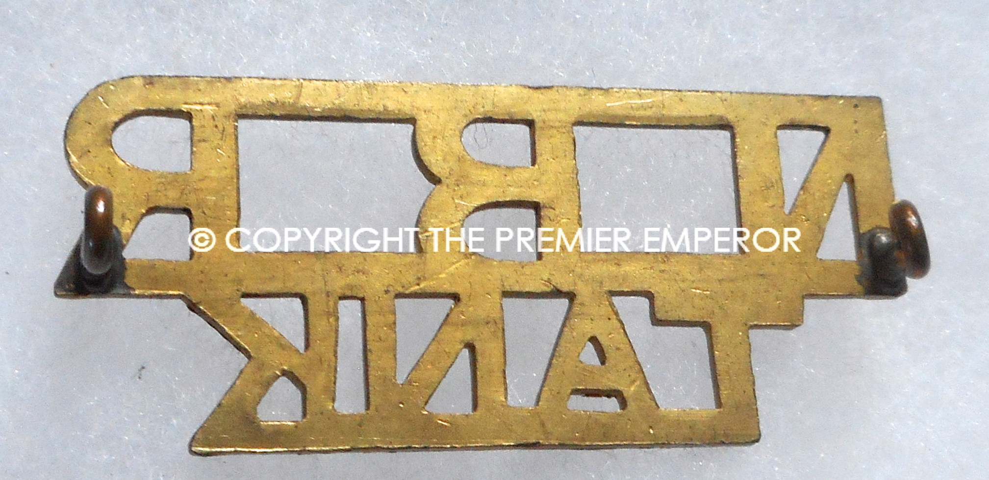 Canada. The New Brunswick Regiment(TANK) Circa.1939-1946 shoulder title.