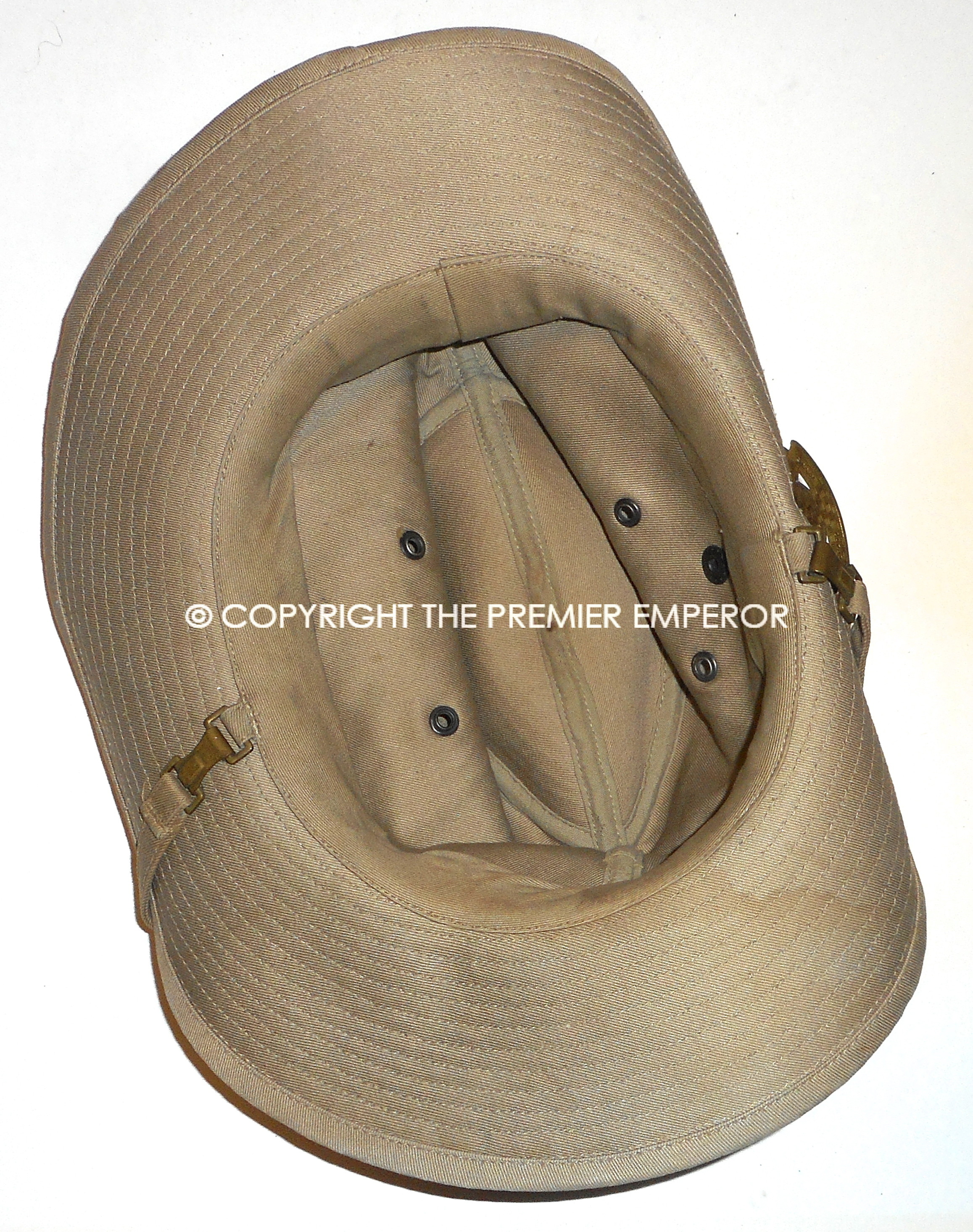 France.Indochine/Algeria period Chapeau de Brousse. Circa.1950/60's Commandos Marine.
