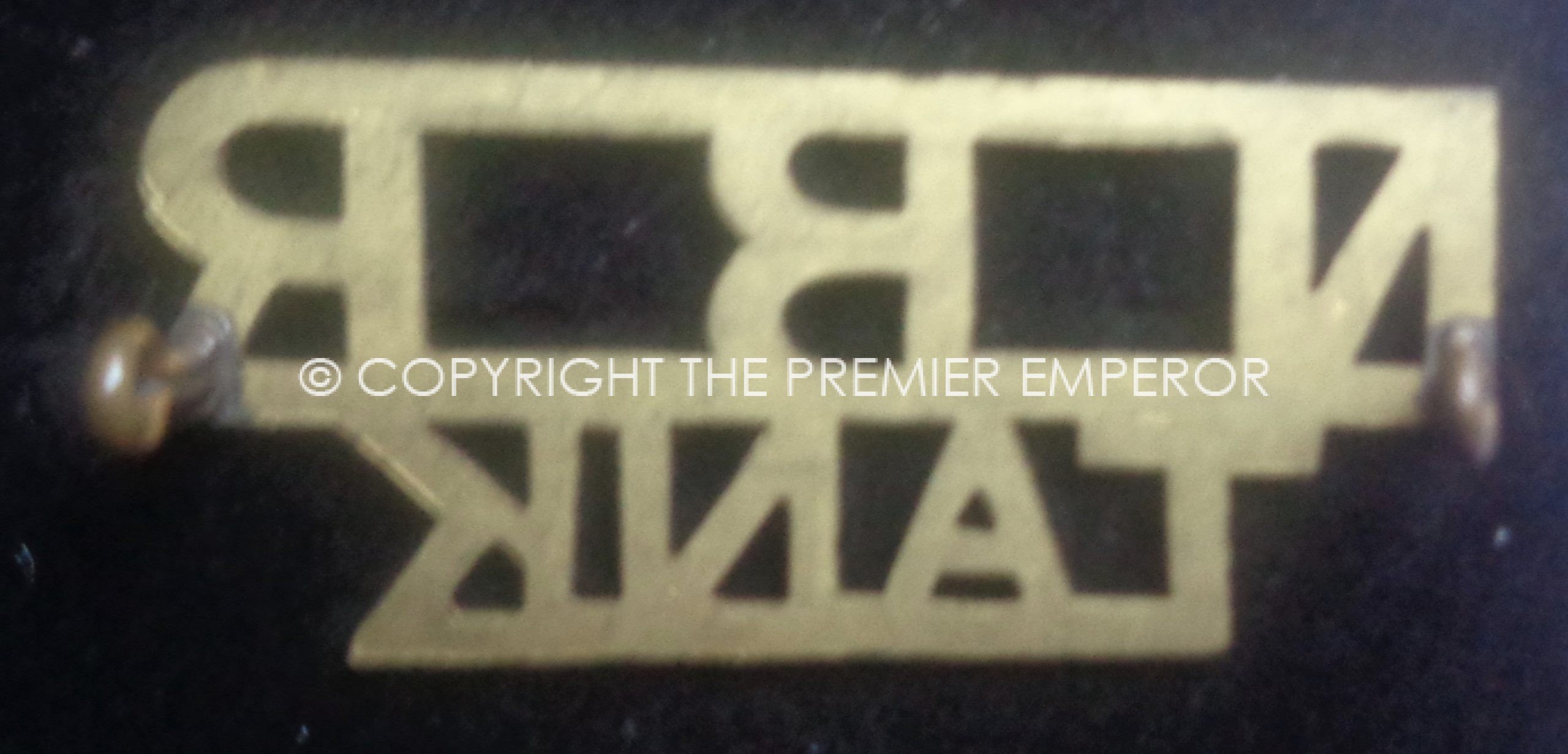 Canada. The New Brunswick Regiment(TANK) Circa.1939-1946 shoulder title.