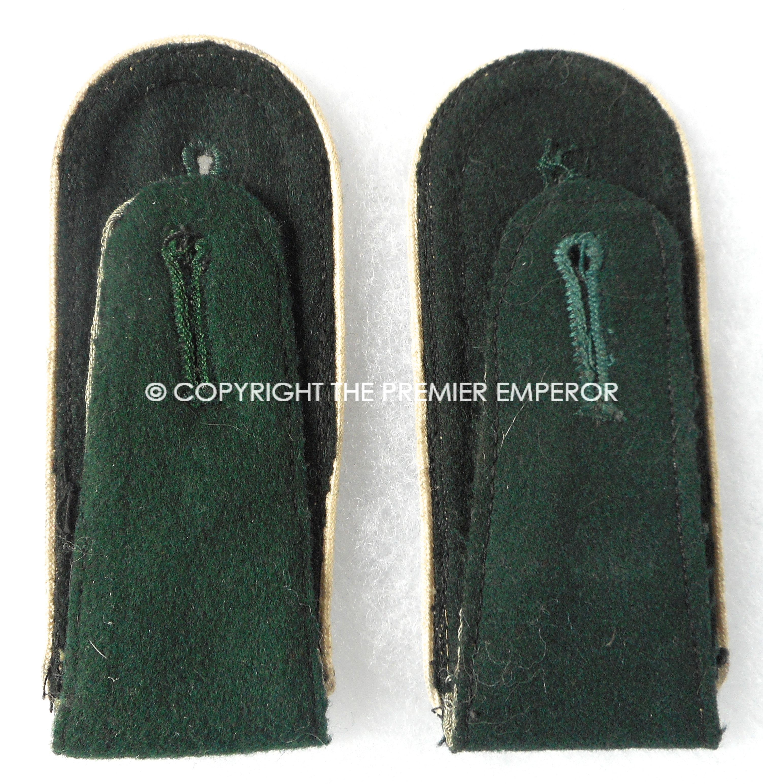 German Army Pair of 212th Infantry Feldwebel(Sergeants) epaulettes.Circa.1936/38