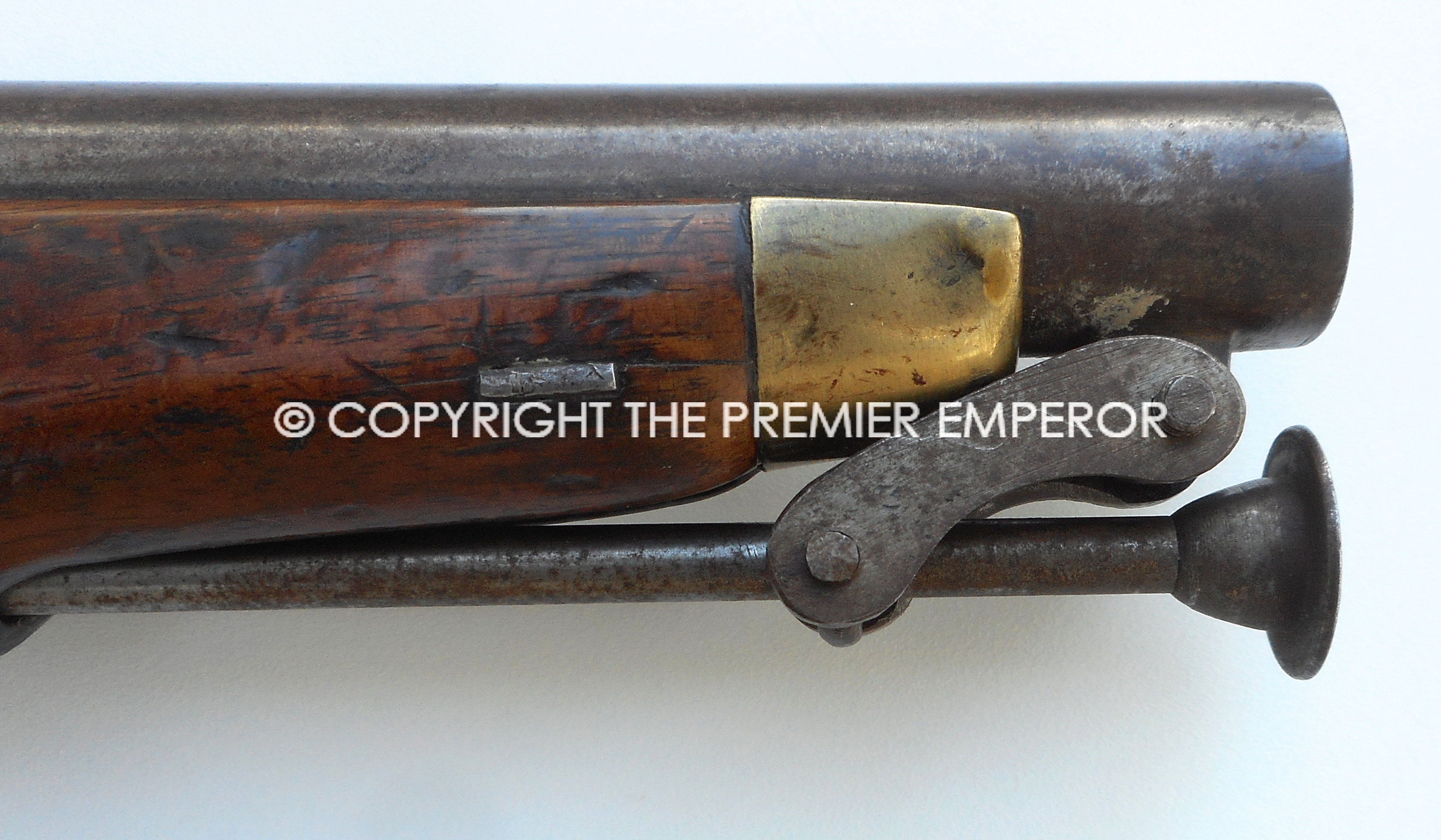 British New Land Service Flintlock Military pistol. Circa.1800's