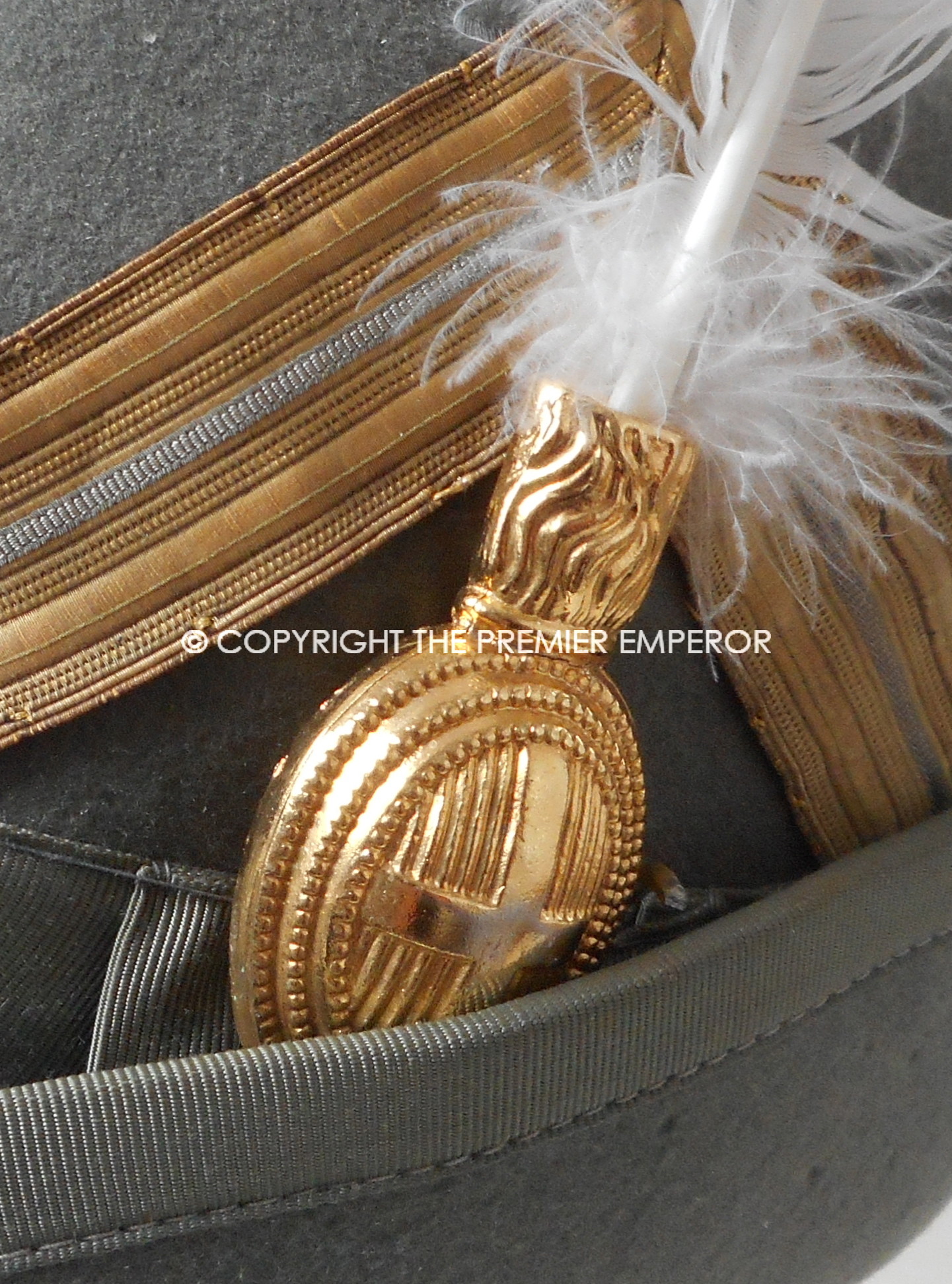 Italy. Italian Alpine Troops Officer's hat. Circa.1939/45