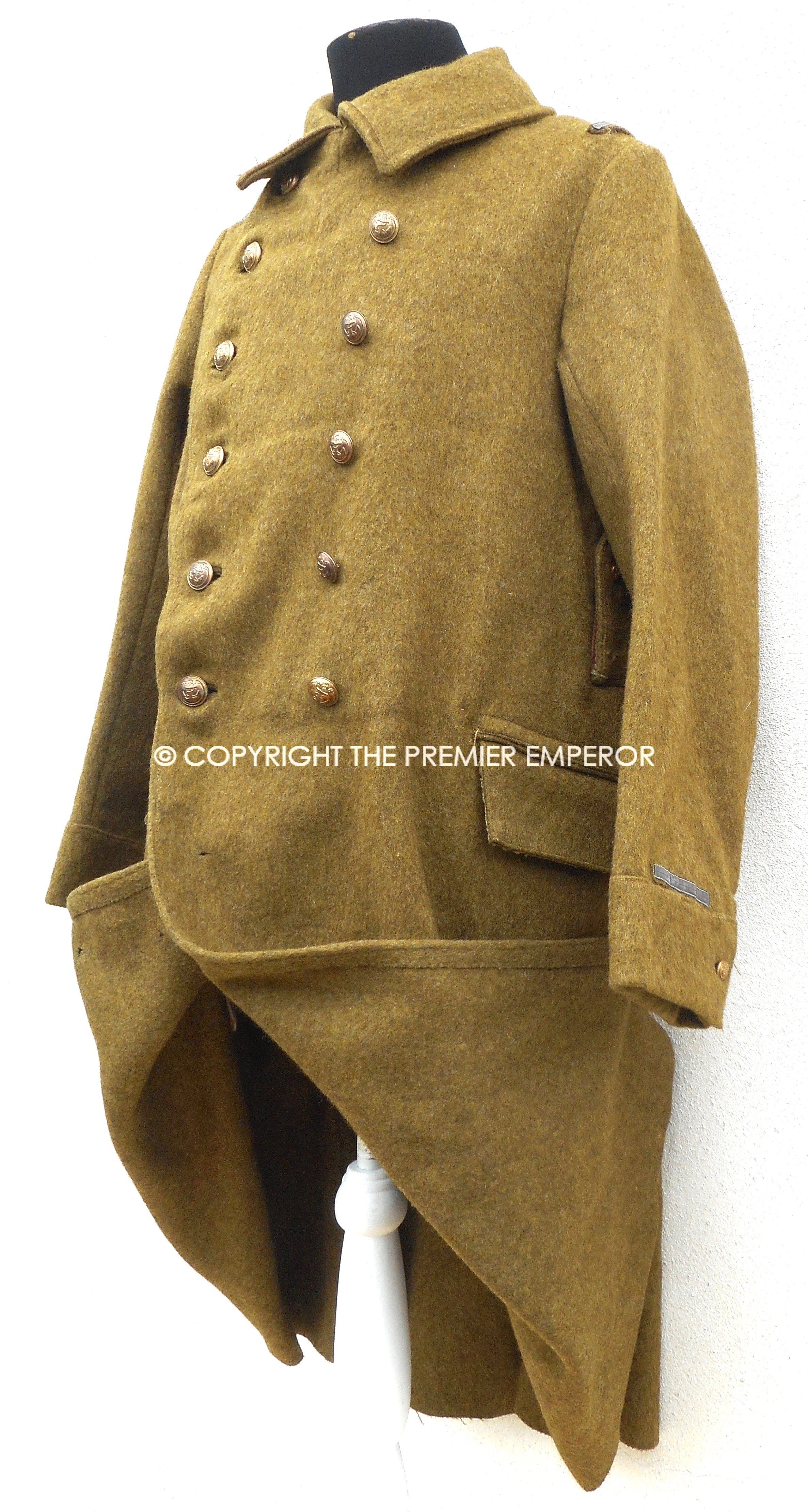 France. Troupe Coloniale Infanterie Capote.Modele:1920