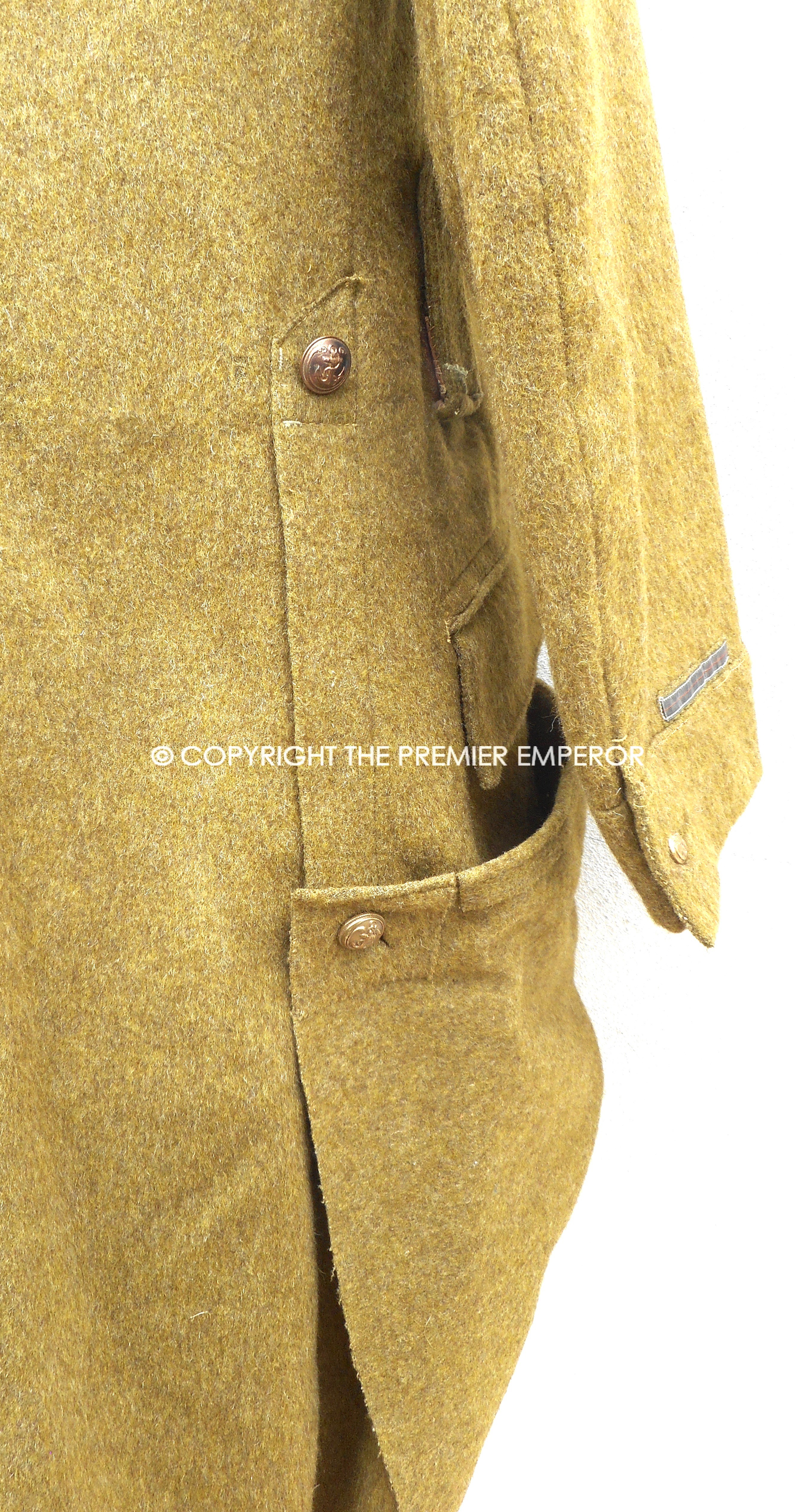 France. Troupe Coloniale Infanterie Capote.Modele:1920