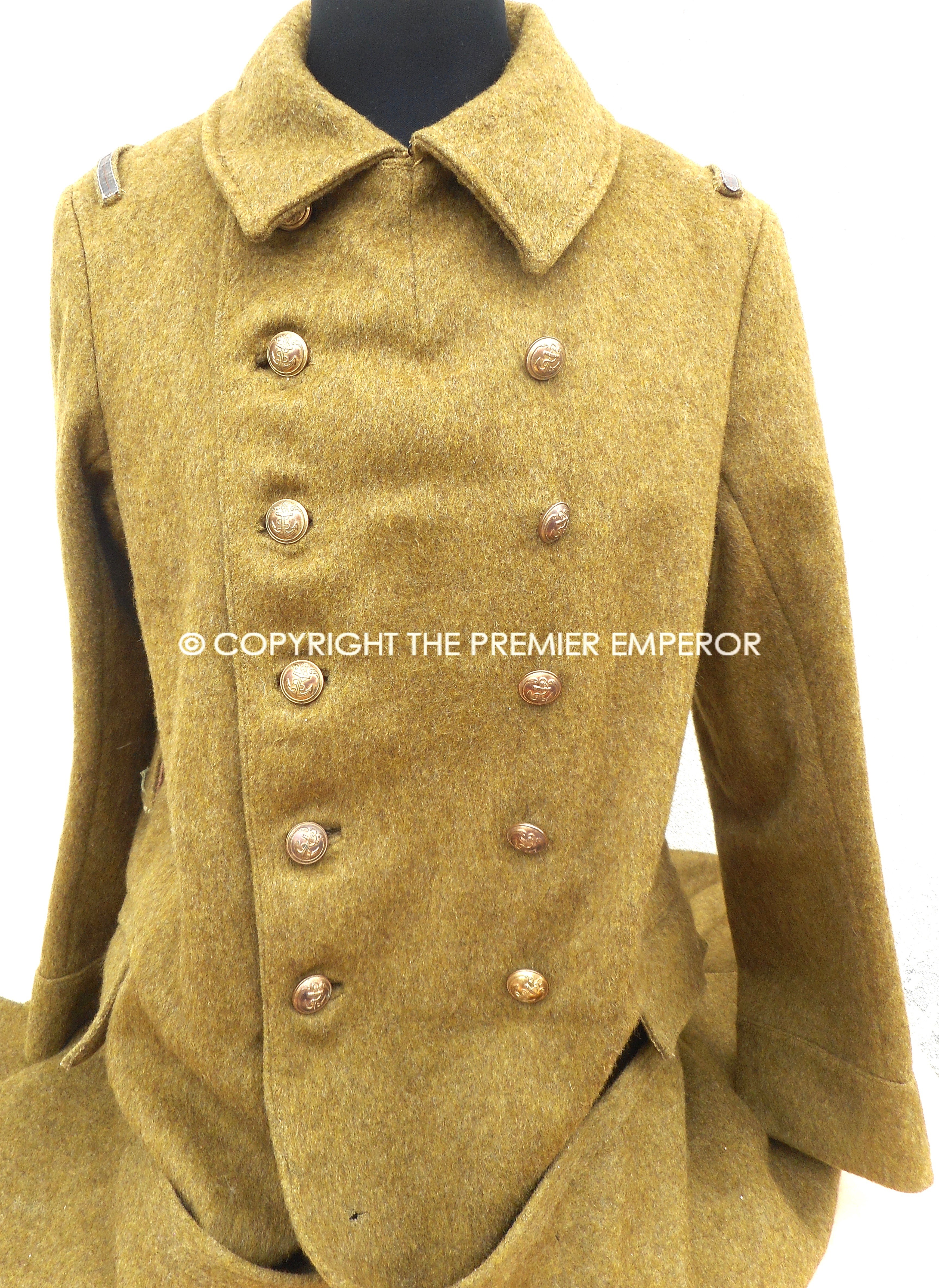 France. Troupe Coloniale Infanterie Capote.Modele:1920