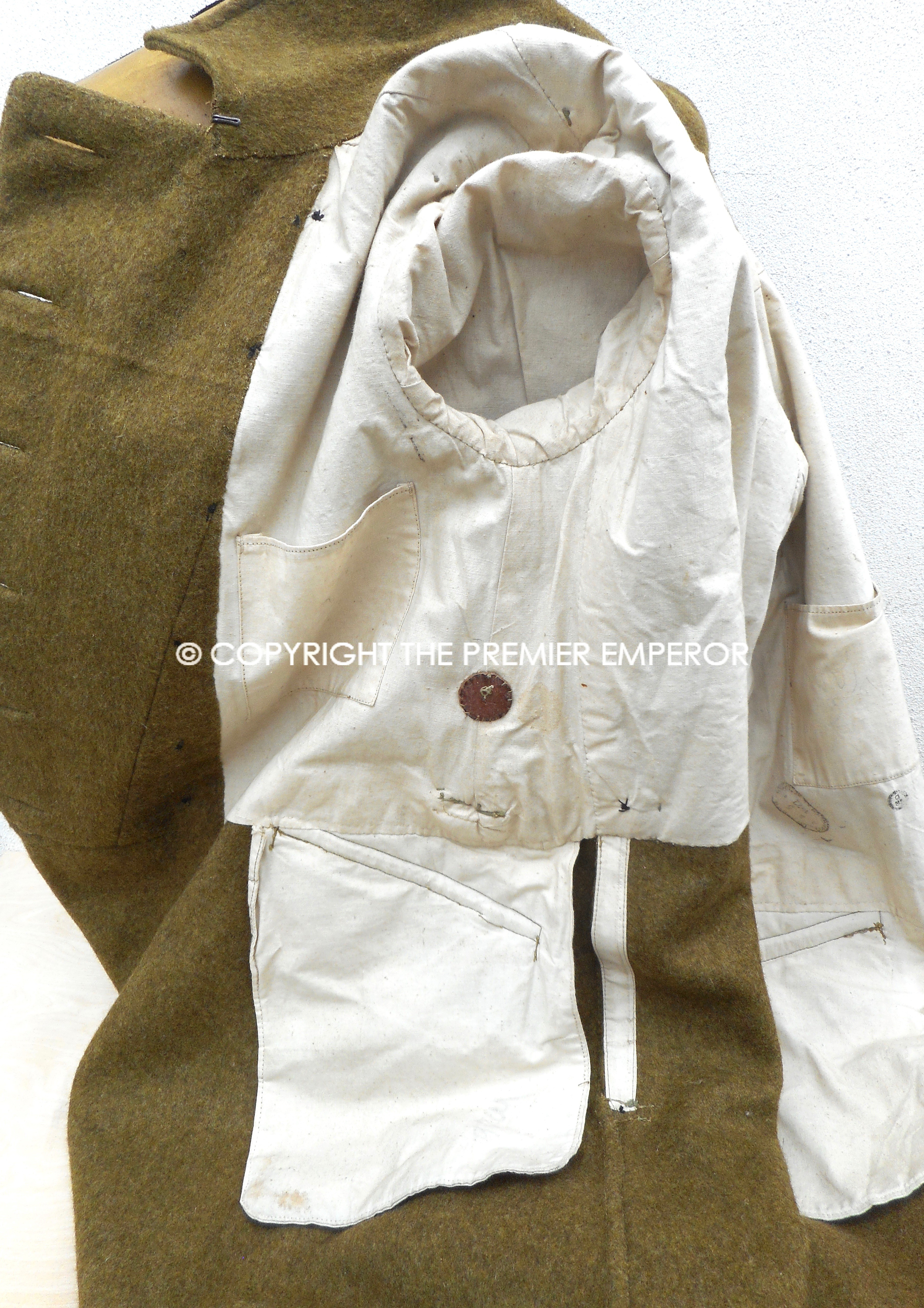 France. Troupe Coloniale Infanterie Capote.Modele:1920