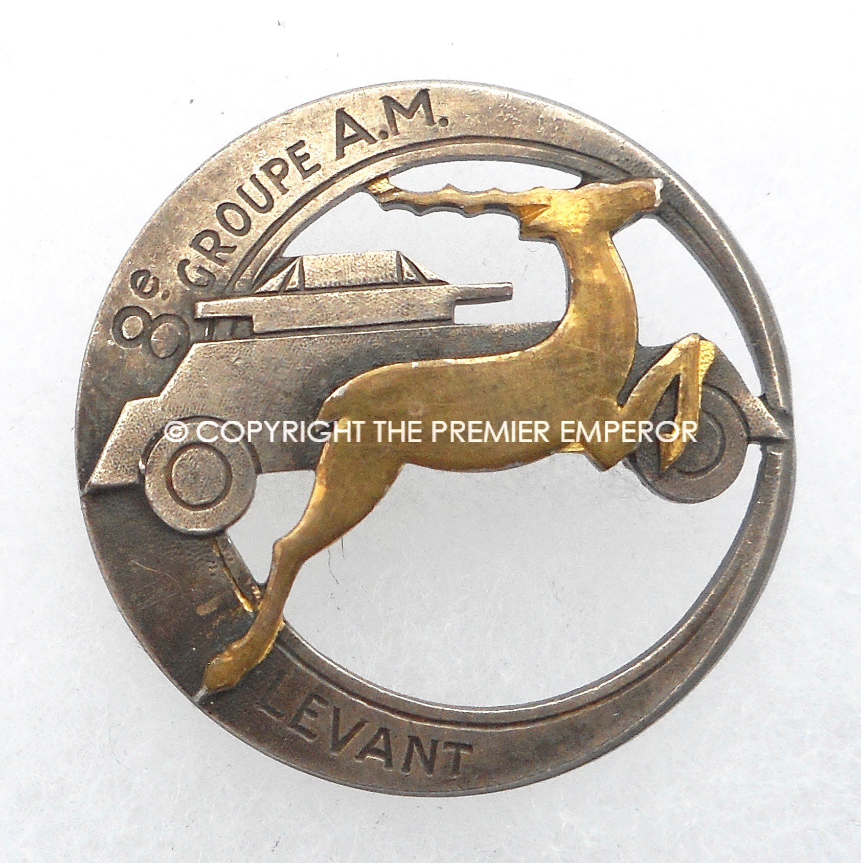 France 8th Groupe A.M.( AutoMitraileuses ) LEVANT. Circa.1936-45