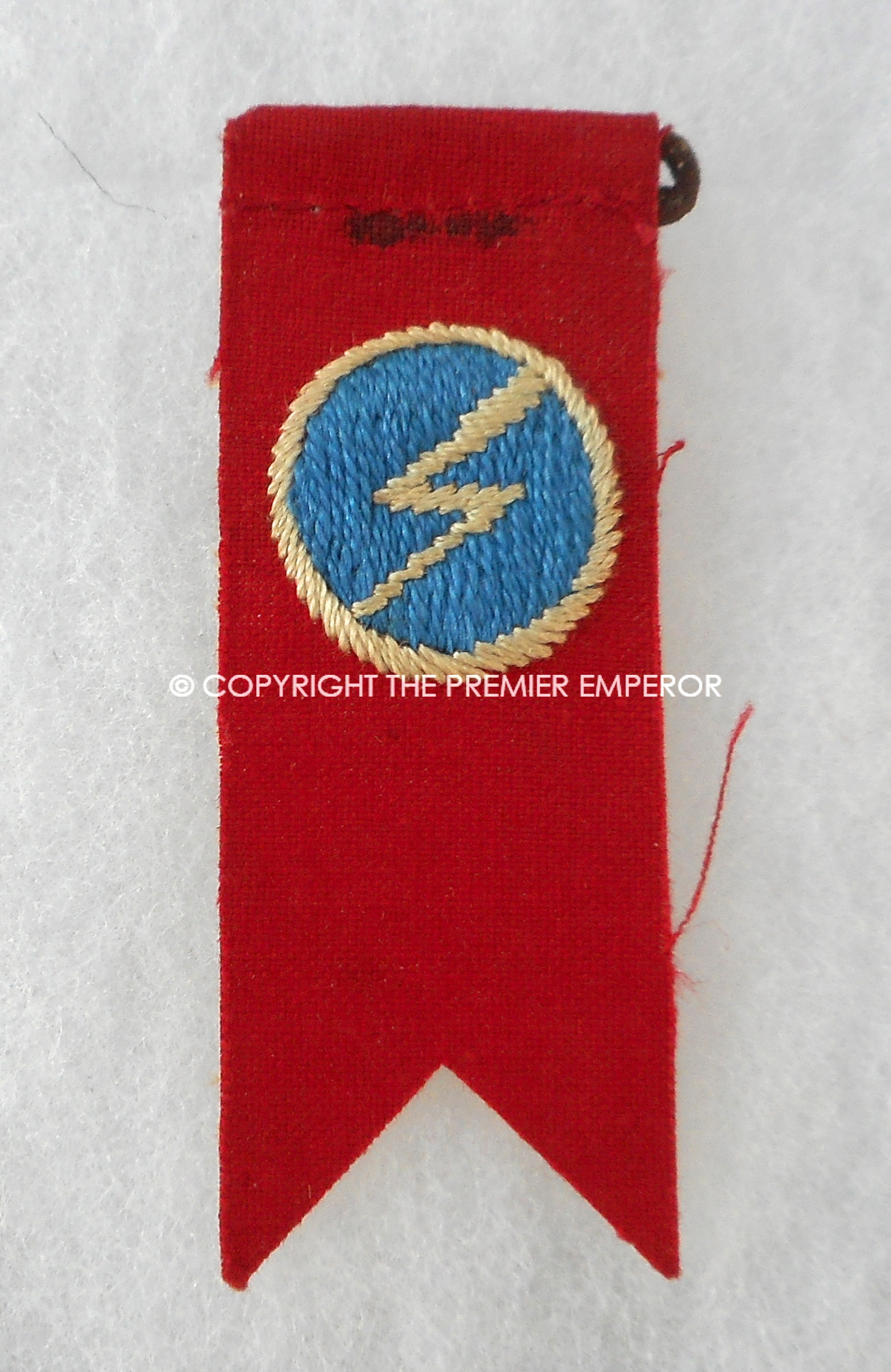 British Union of Fascist ,Very Rare Supporters cloth insignia badge.Circa.1930's