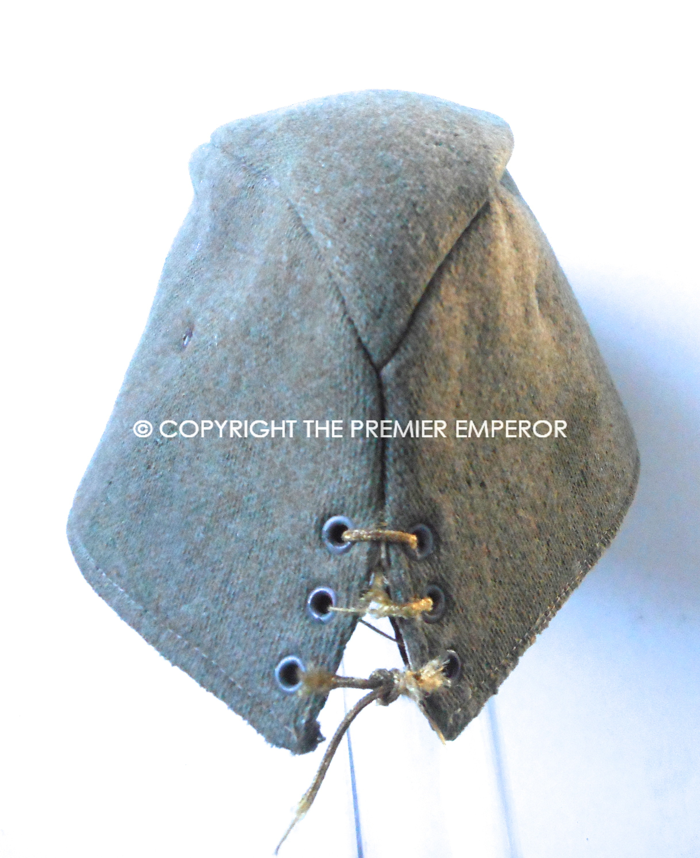 Japan. World War Two Japanese Army Officer's cap with collar rank badge pinned to side.Circa.1941/45