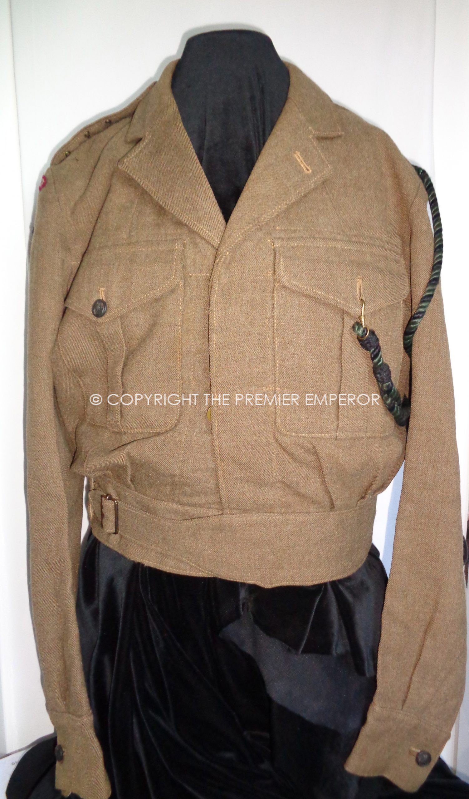 British: Rare! 21st Special Air Service, (Artists) Officer's 1949 Patt.Battledress. Circa.1951