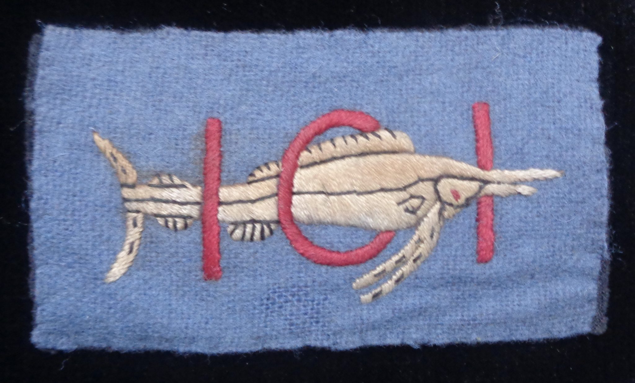 British: V.Scarce 6 Commando 101 Troop(Seaborne troops) woven formation ...
