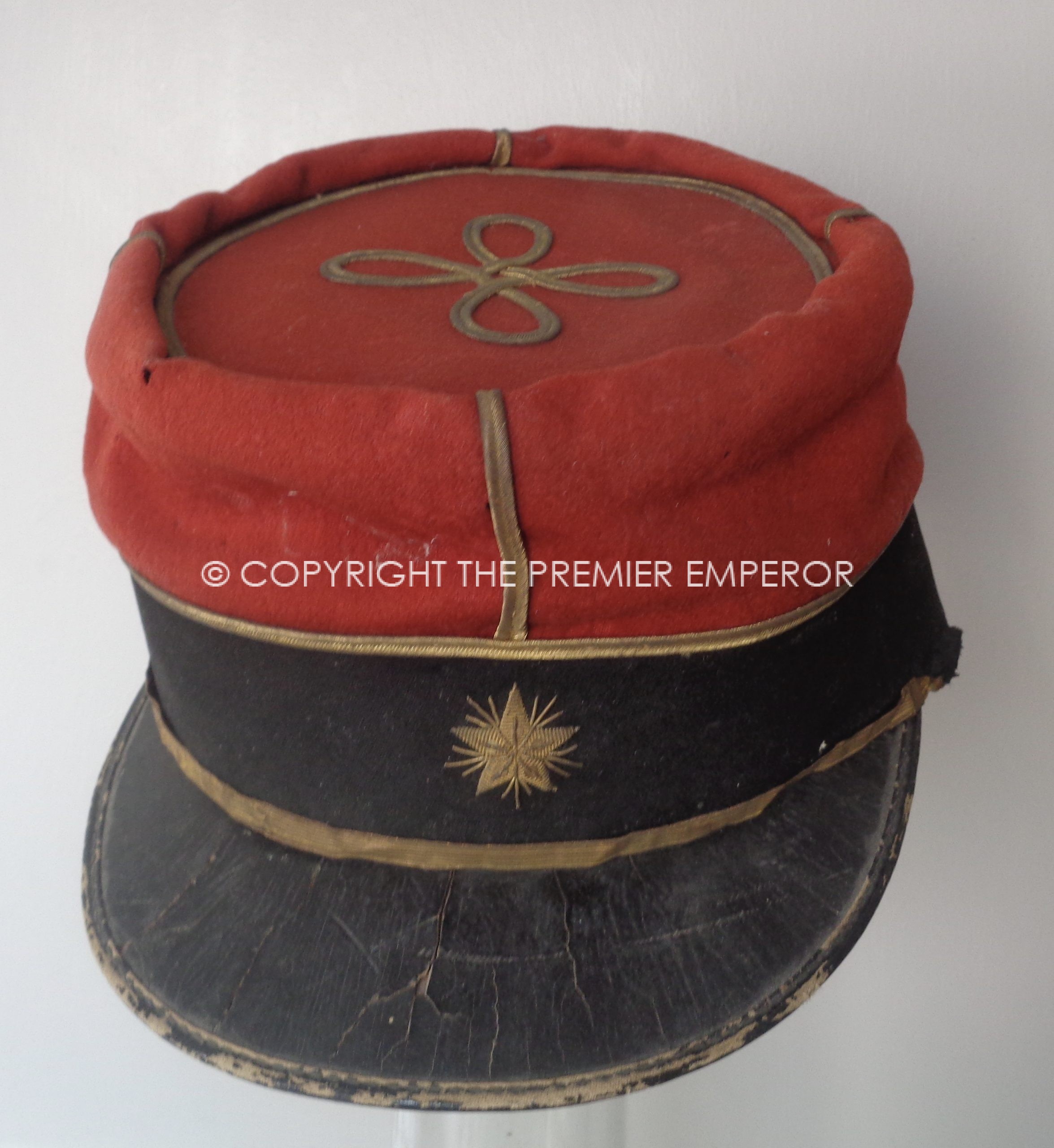 France: Rare “Administration Officer’s kepi in slightly relic condition ...